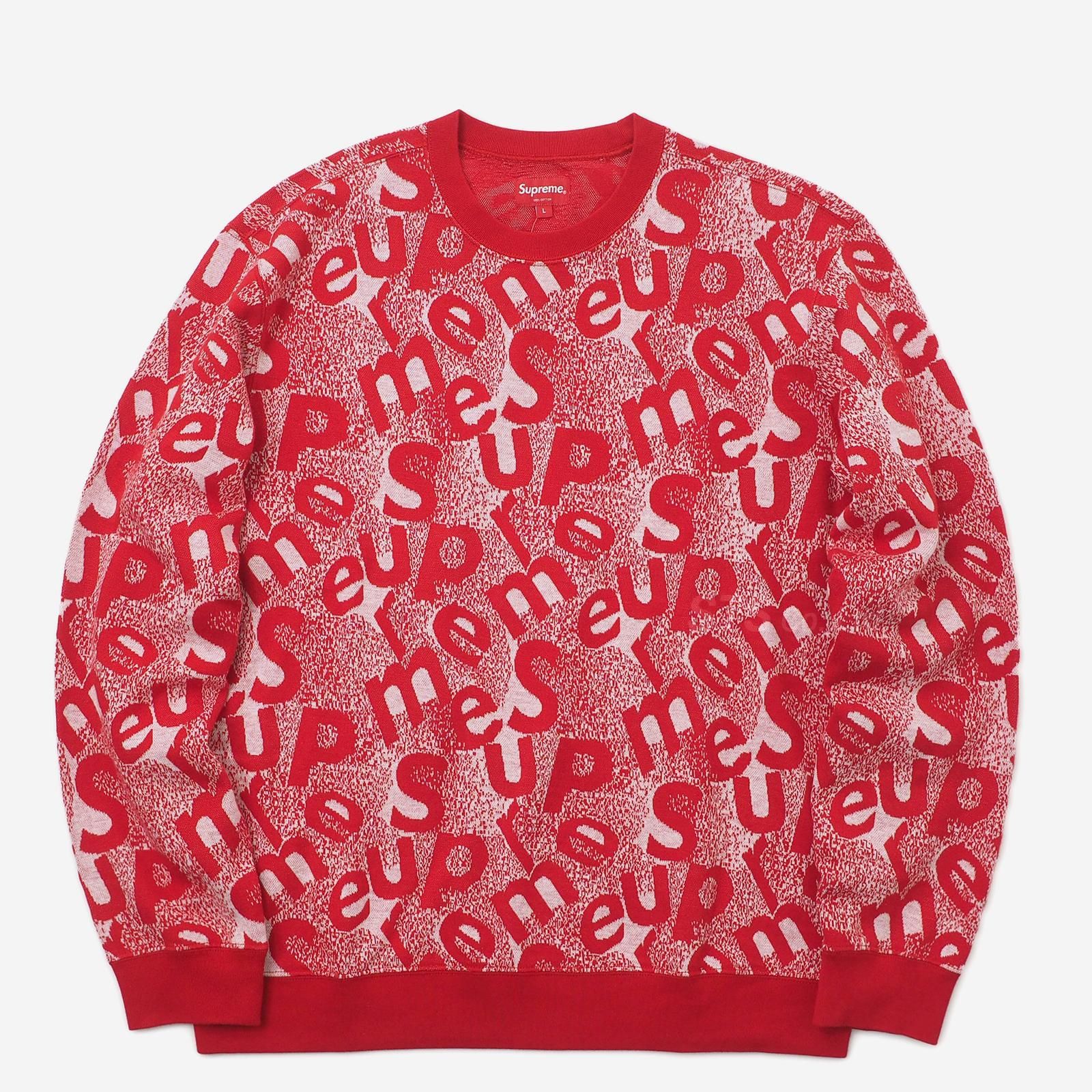 Supreme - Scatter Text Crewneck - ParkSIDER