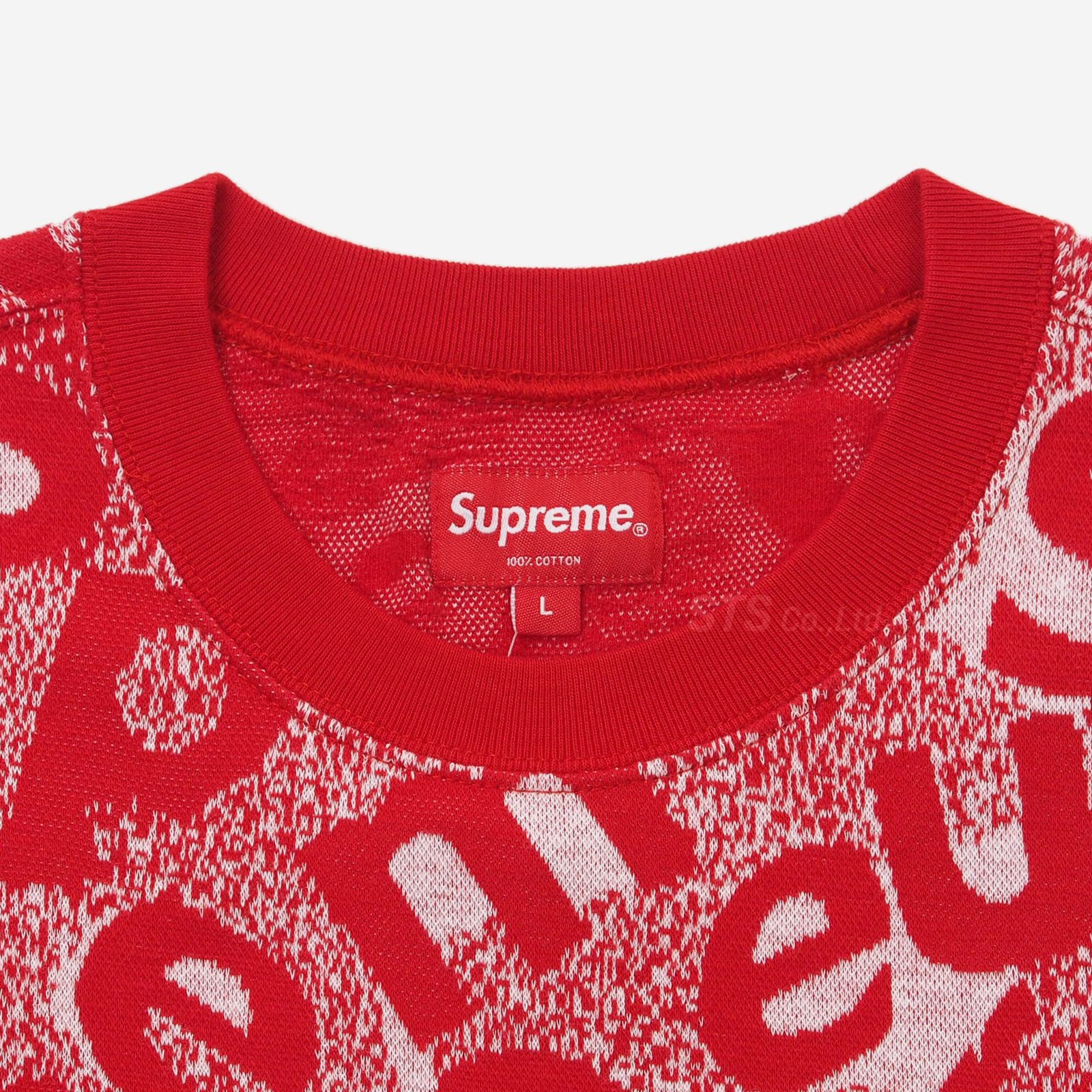 Supreme - Scatter Text Crewneck - ParkSIDER