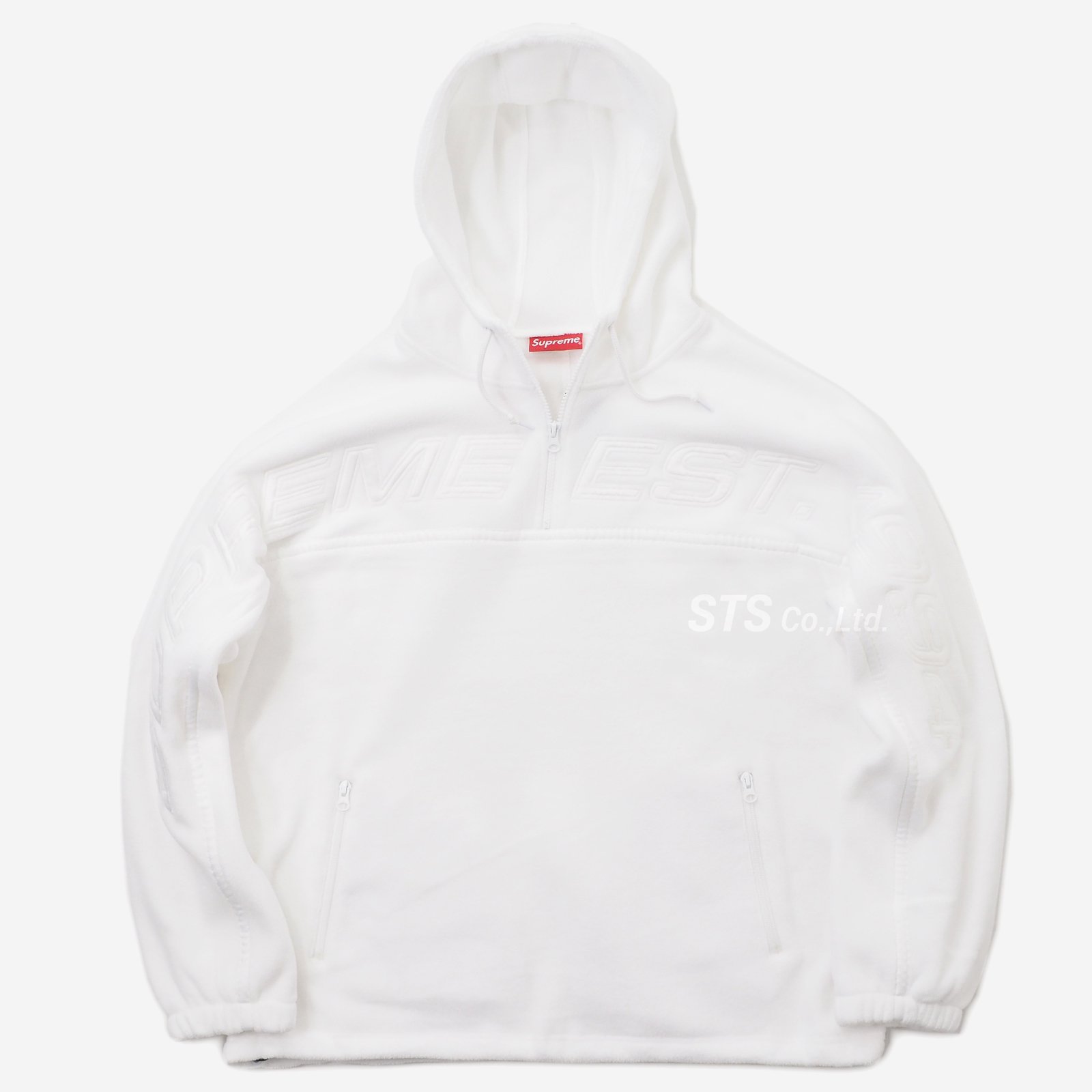 Supreme - Polartec Half Zip Hooded Sweatshirt - ParkSIDER