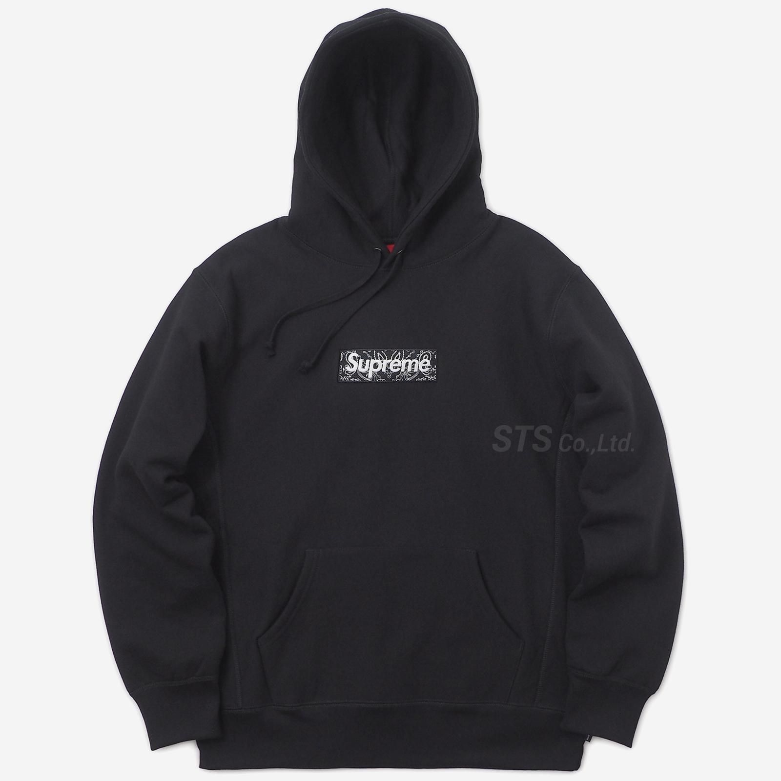 supreme bandana box logo hooded Lサイズ - パーカー