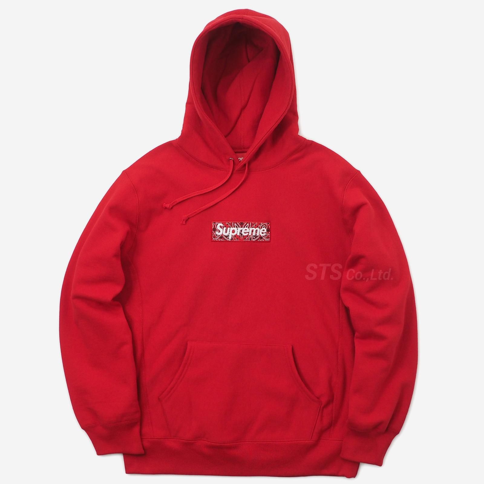 Lサイズ　supreme bandana box logo hooded