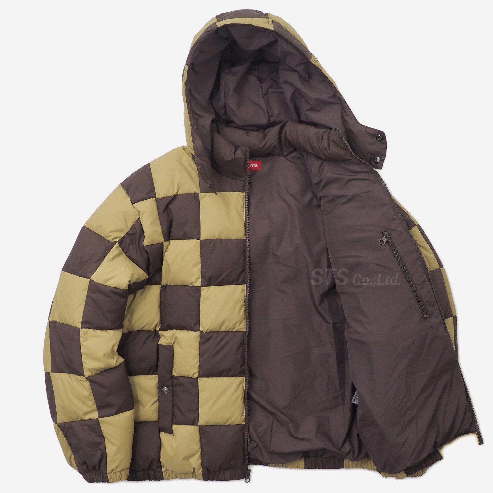 Supreme - Checkerboard Puffy Jacket - ParkSIDER