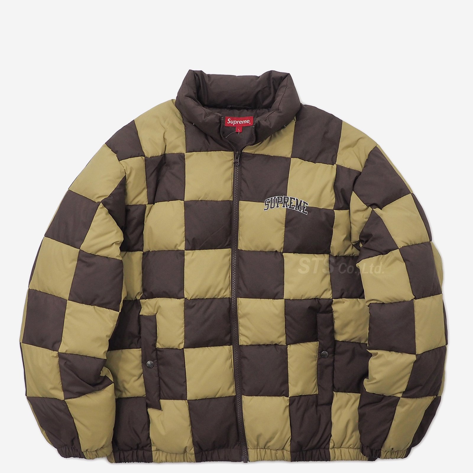 Supreme - Checkerboard Puffy Jacket - ParkSIDER