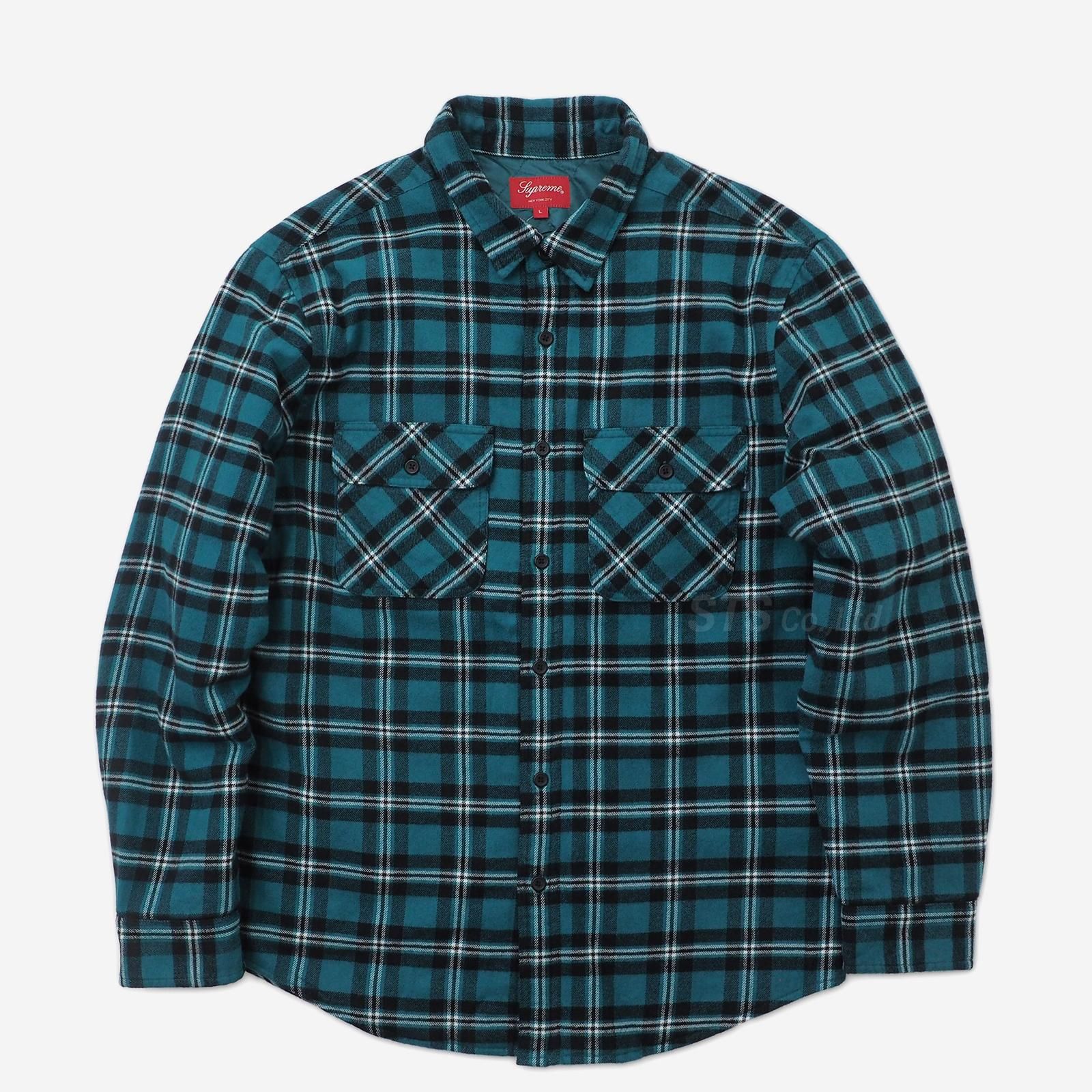 Sサイズ Supreme quilted flannel シャツ-uwasnet.org