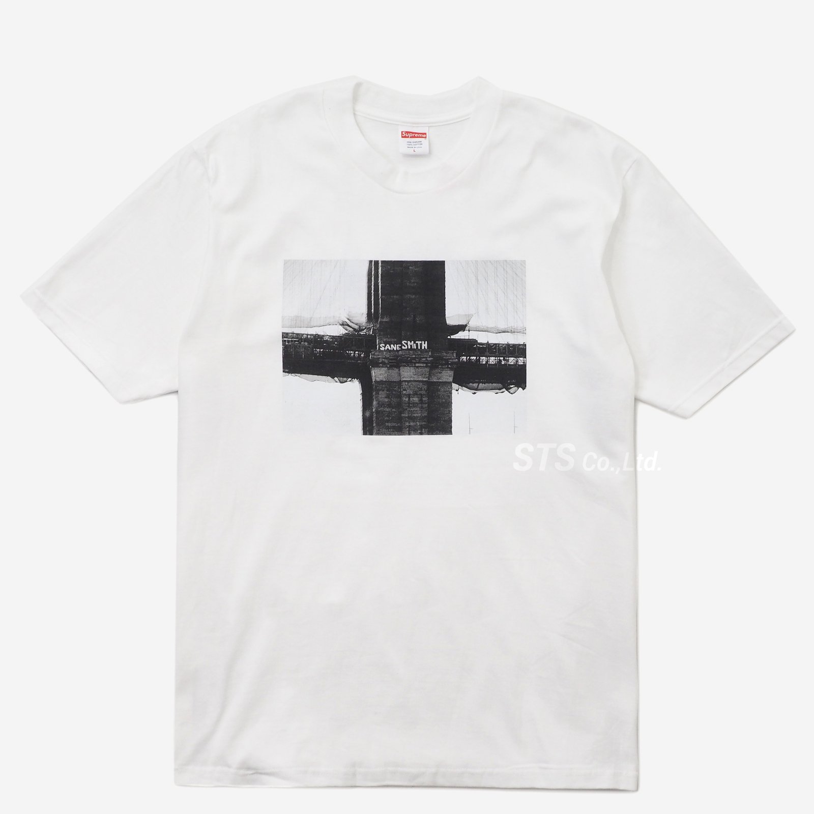 Supreme Bridge Tee White L - Tシャツ/カットソー(半袖/袖なし)