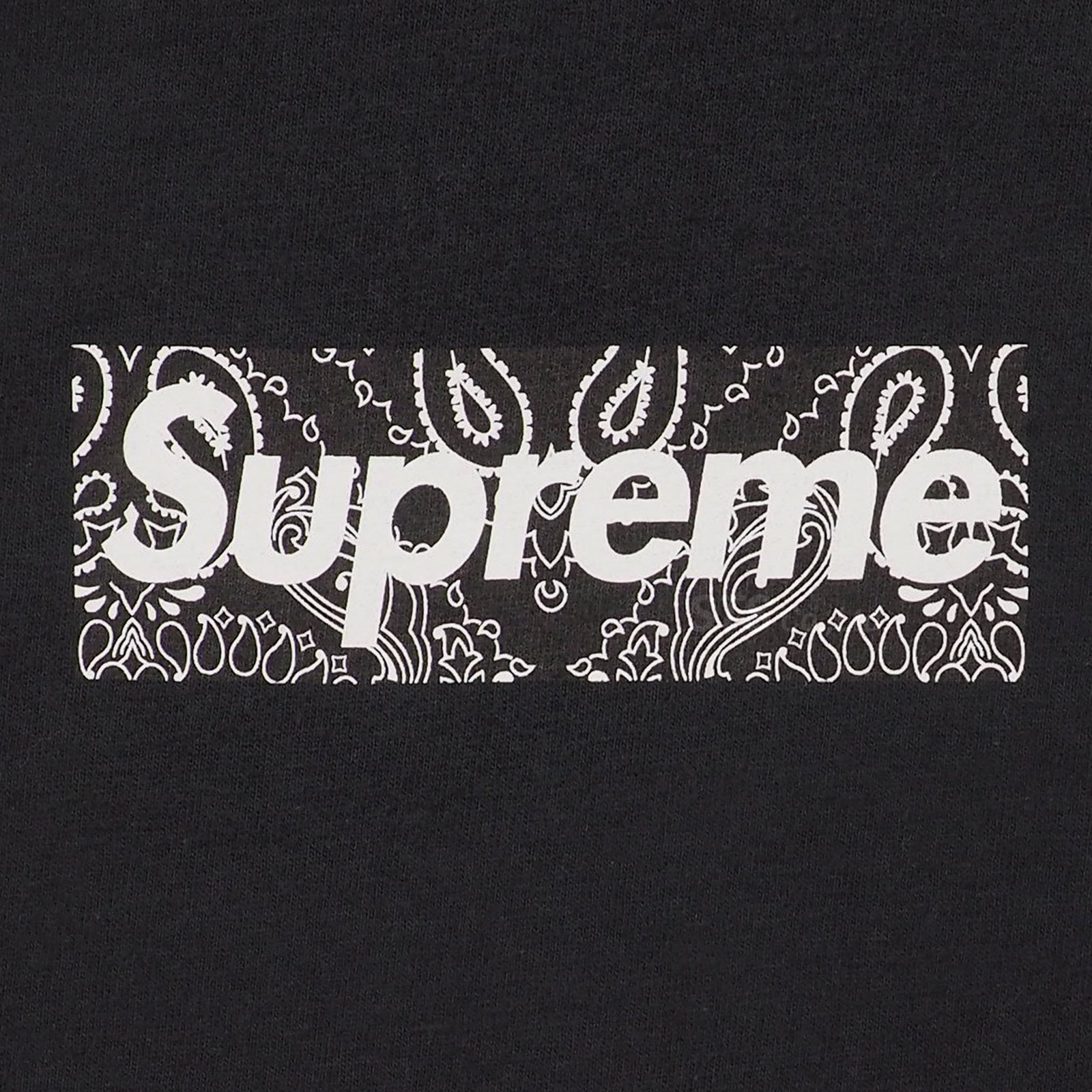 Supreme Bandana Box Logo Tee "Black 美品　S