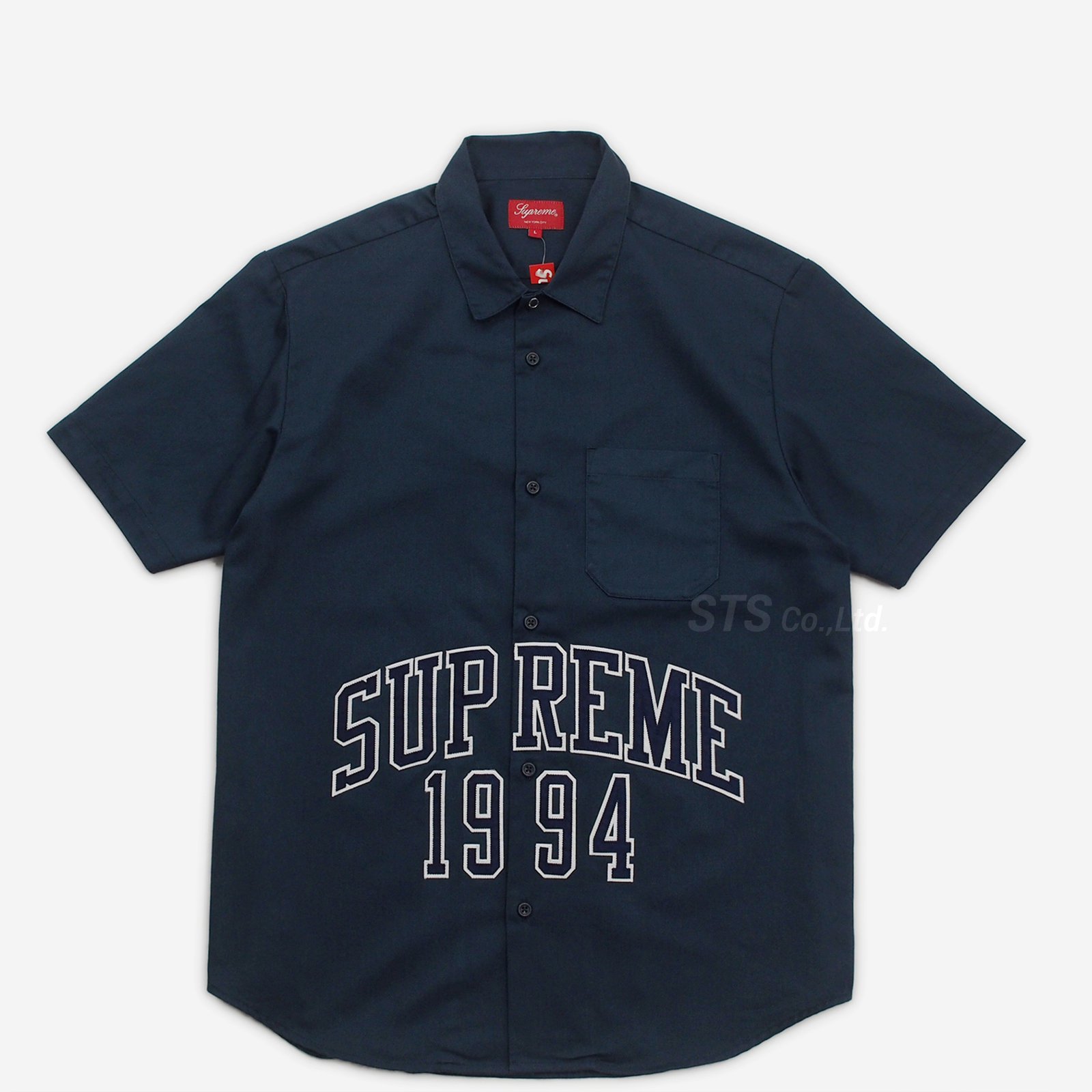 Supreme - Arc Logo S/S Work Shirt - ParkSIDER