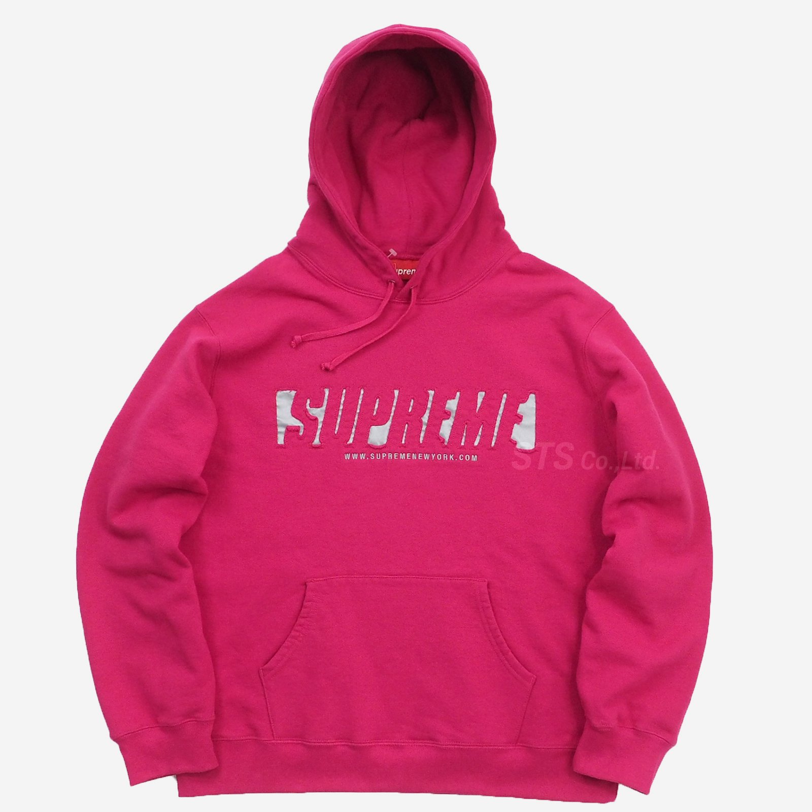 Supreme - Reflective Cutout Hooded Sweatshirt - ParkSIDER