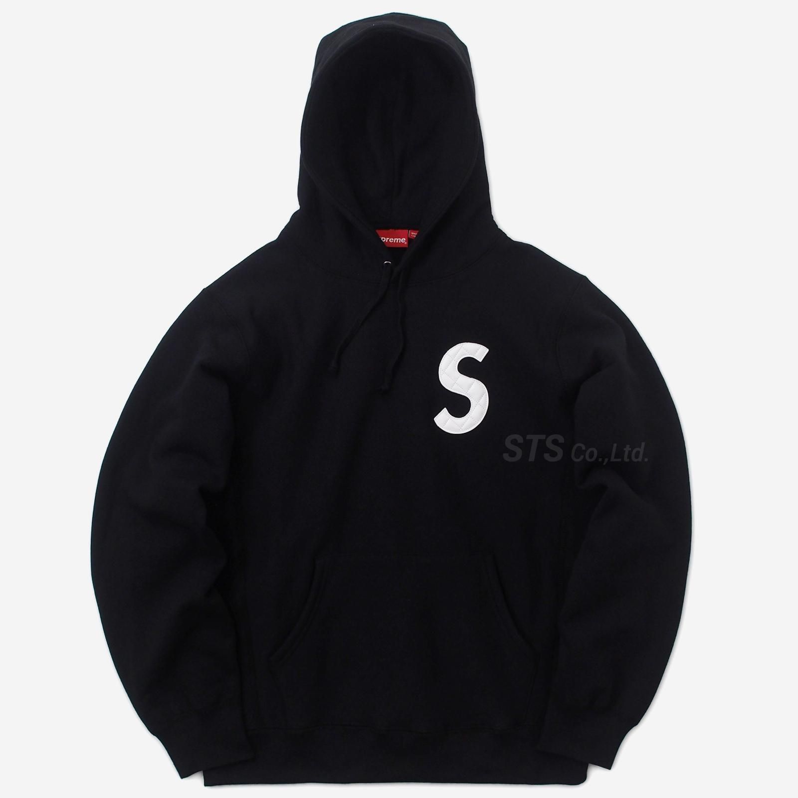 Supreme S Logo Hooded Sweatshirt Black M | www.bulliondrilling.com.au