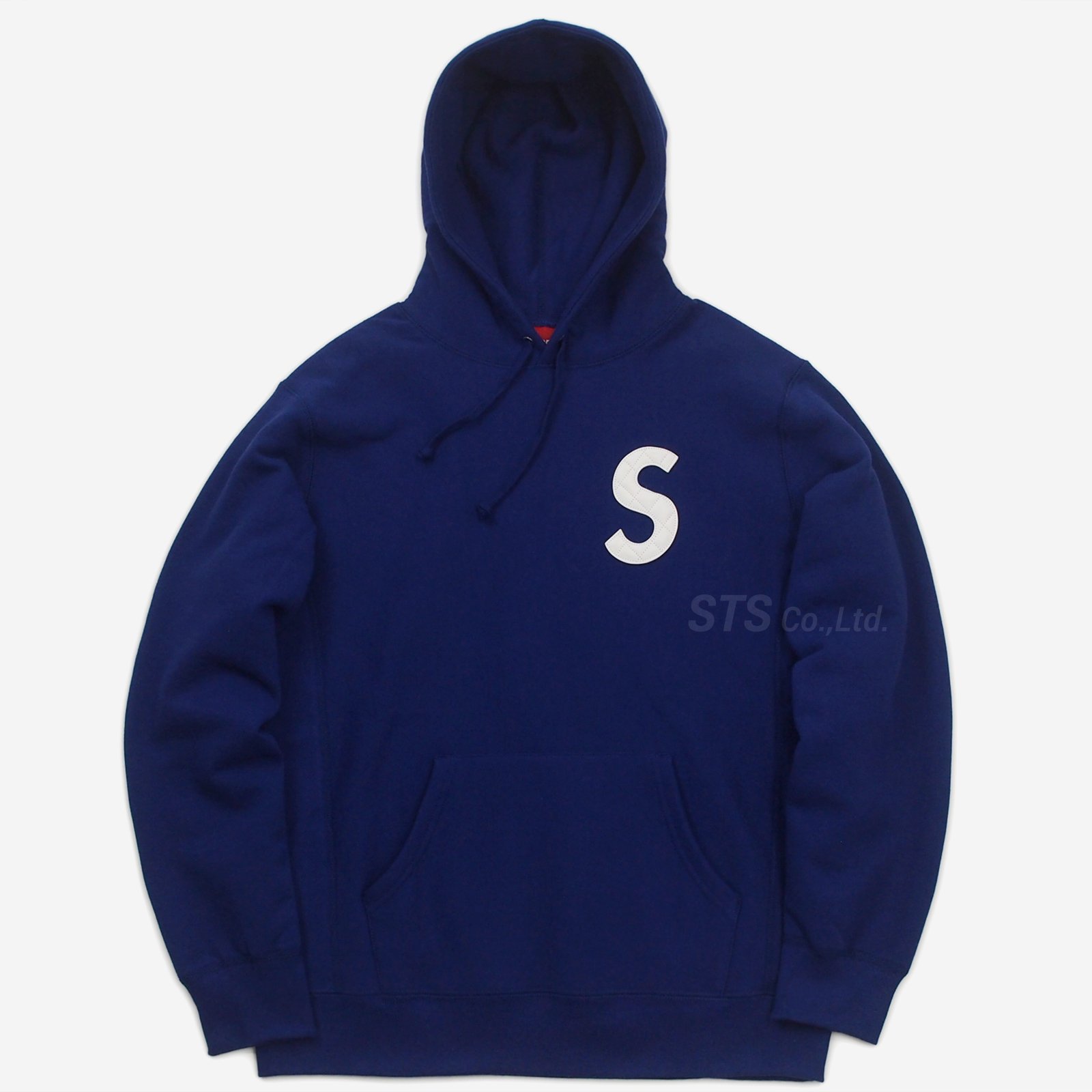 SUPREME S Logo Hooded Sweatshirt グレー L