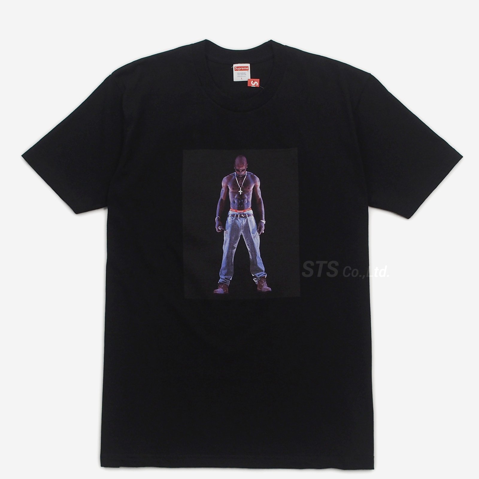 Supreme Tupac Hologram Tee 白 シュプリーム LサイズTシャツ/カットソー(半袖/袖なし)