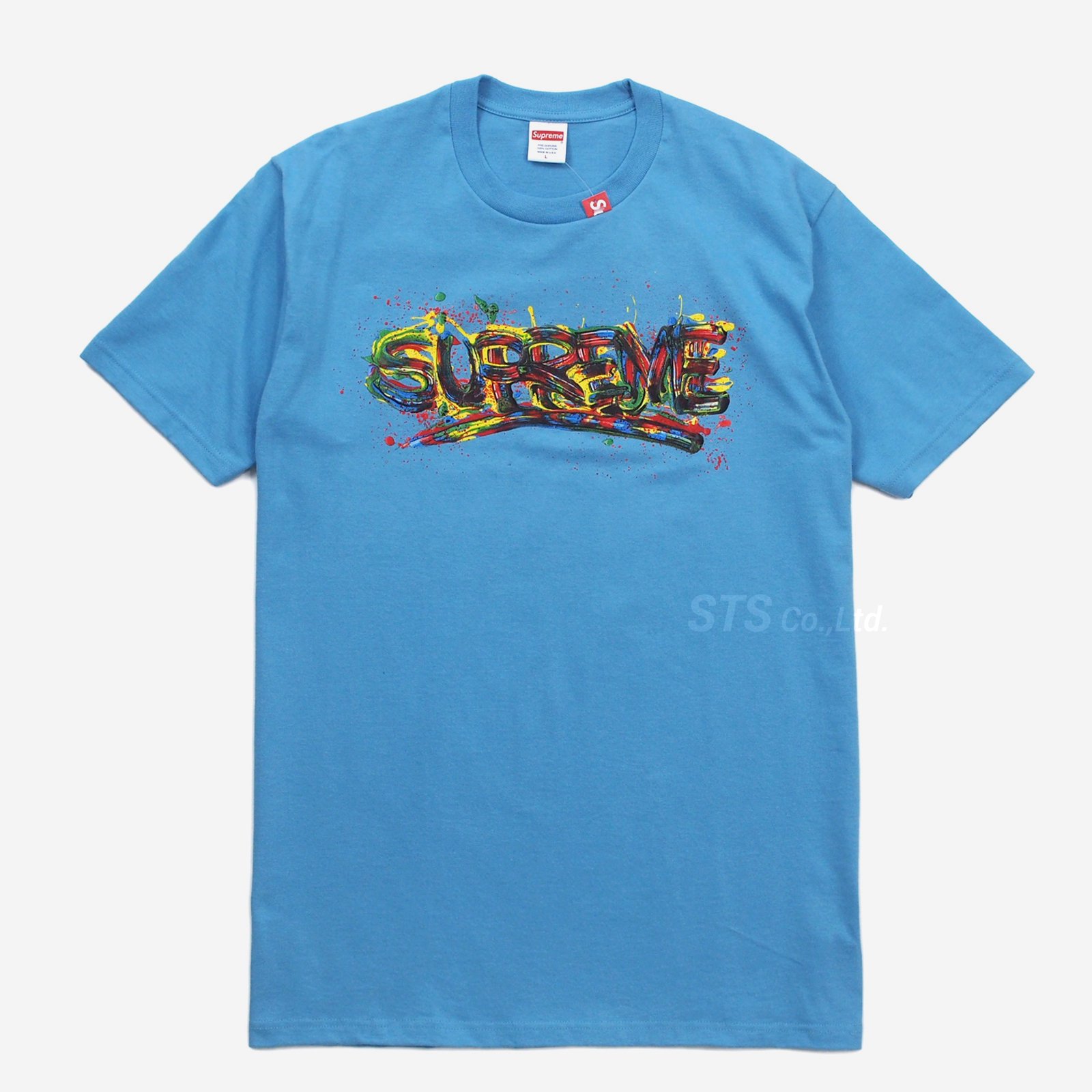 Supreme / Painted Logo Shirt Royal Mサイズ