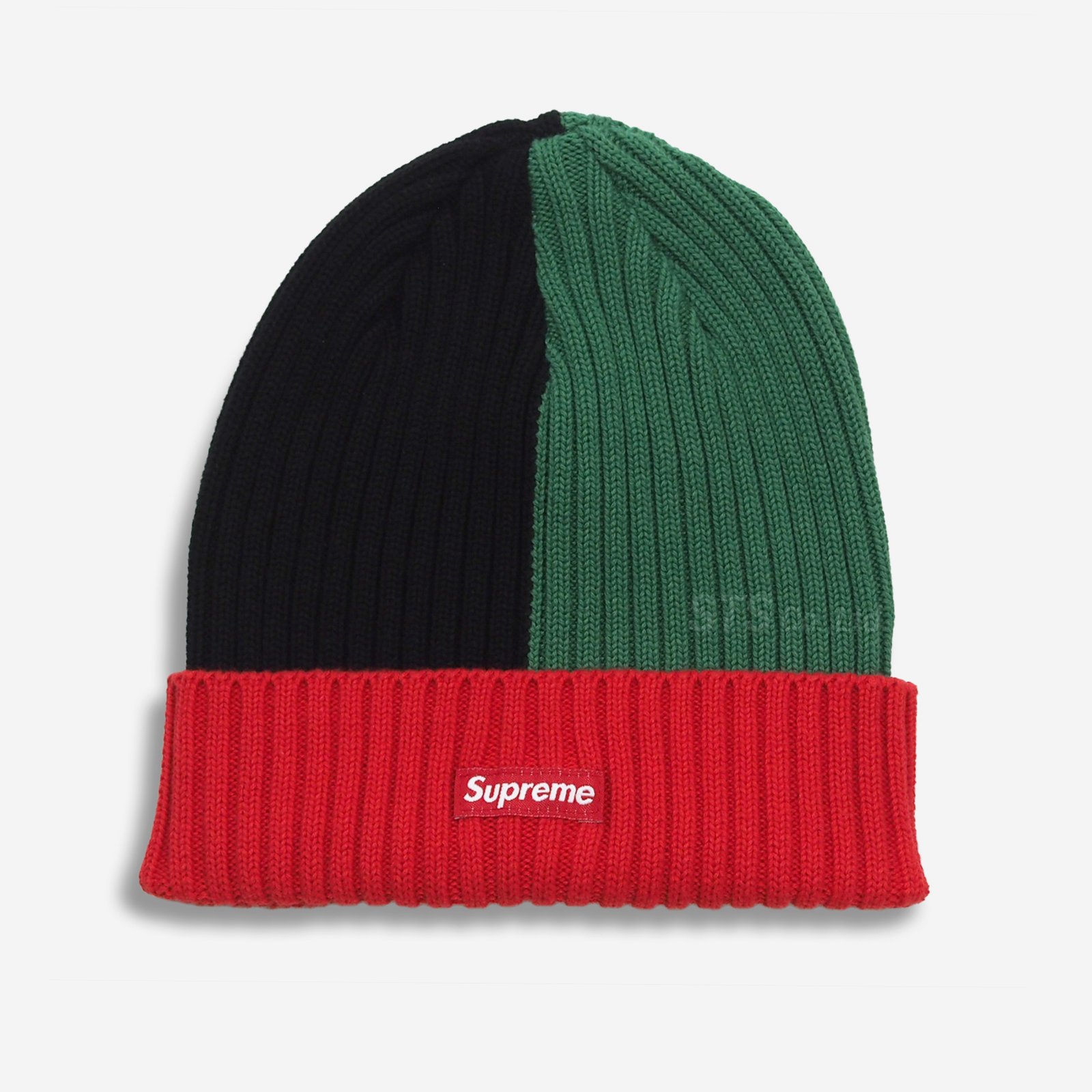 Supreme Overdyed Ribbed Beanie - panout2.co.uk