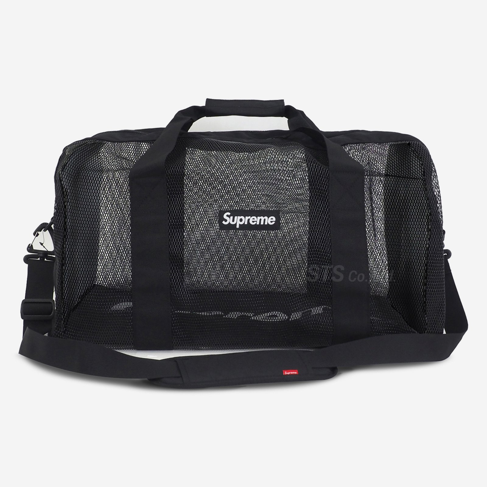 Supreme Large Duffle Bag 黒 大 - ドラムバッグ