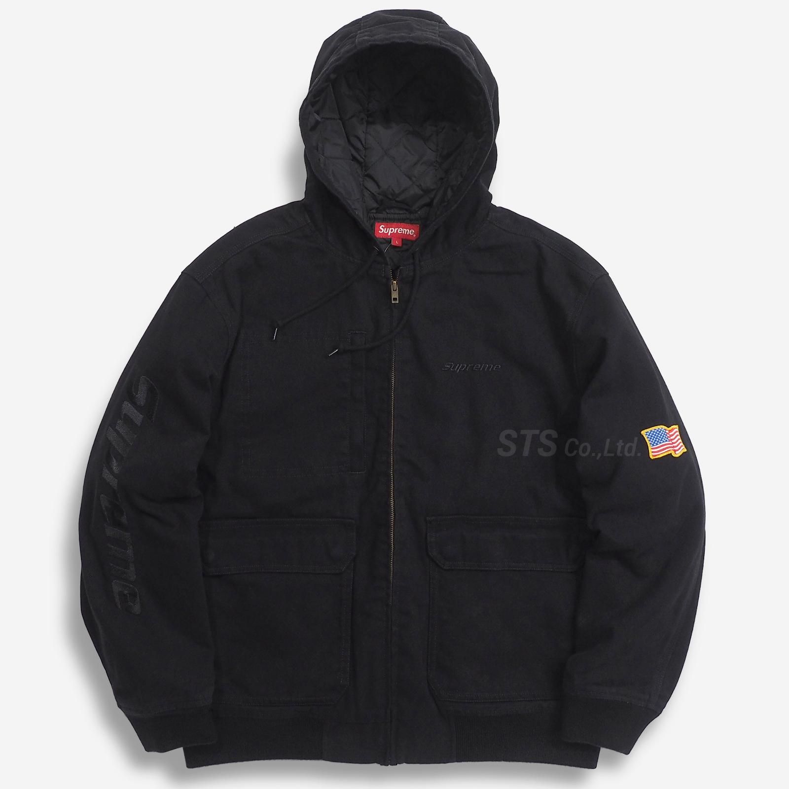 Supreme Canvas Hooded Work Jacket購入元