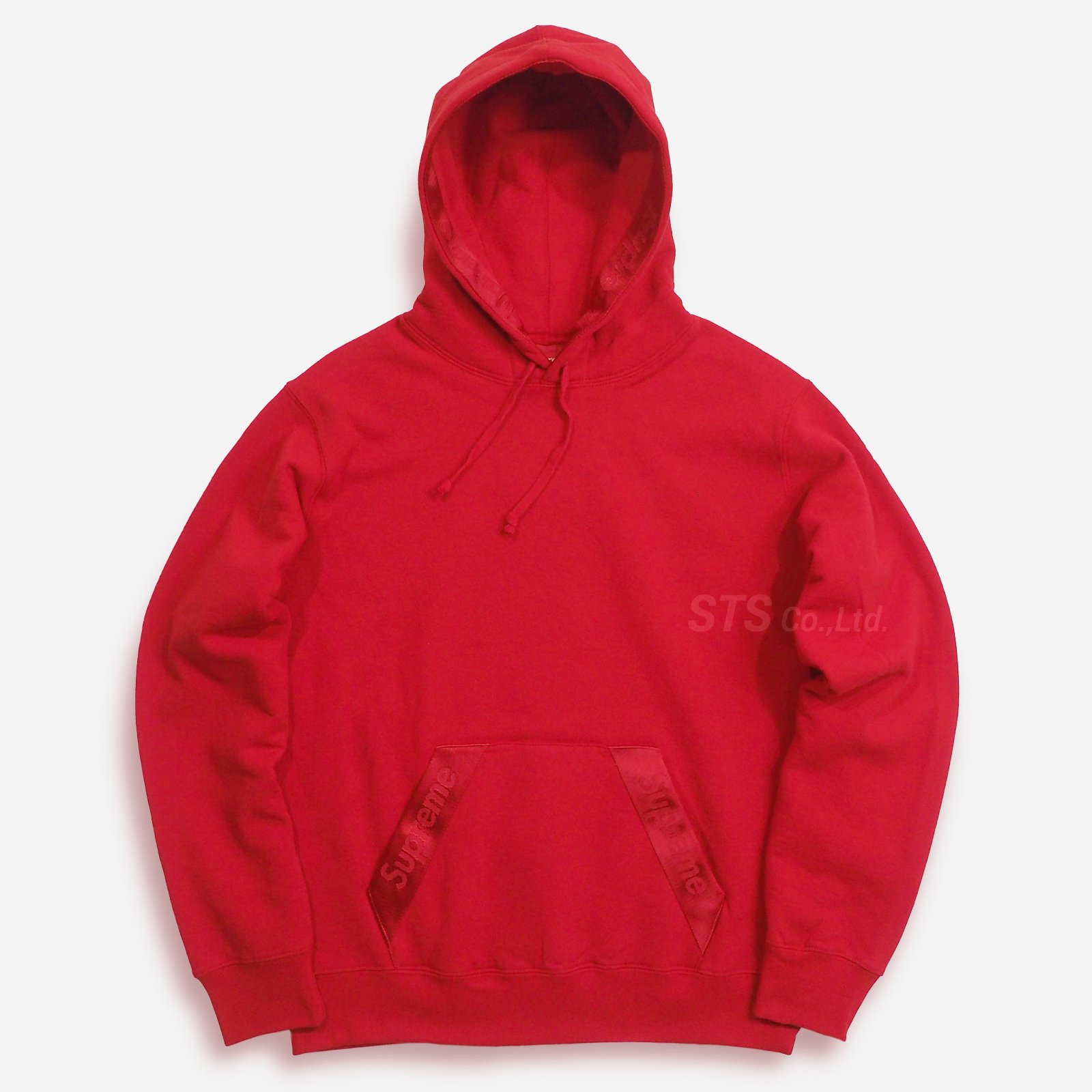 Supreme - Tonal Webbing Hooded Sweatshirt - ParkSIDER