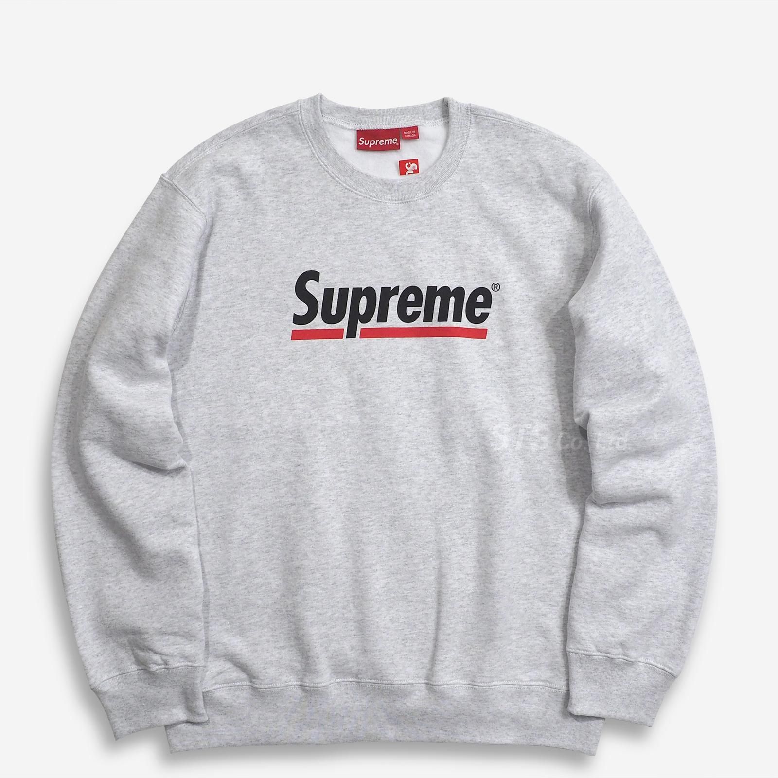 Supreme underline crewneck XL | www.innoveering.net