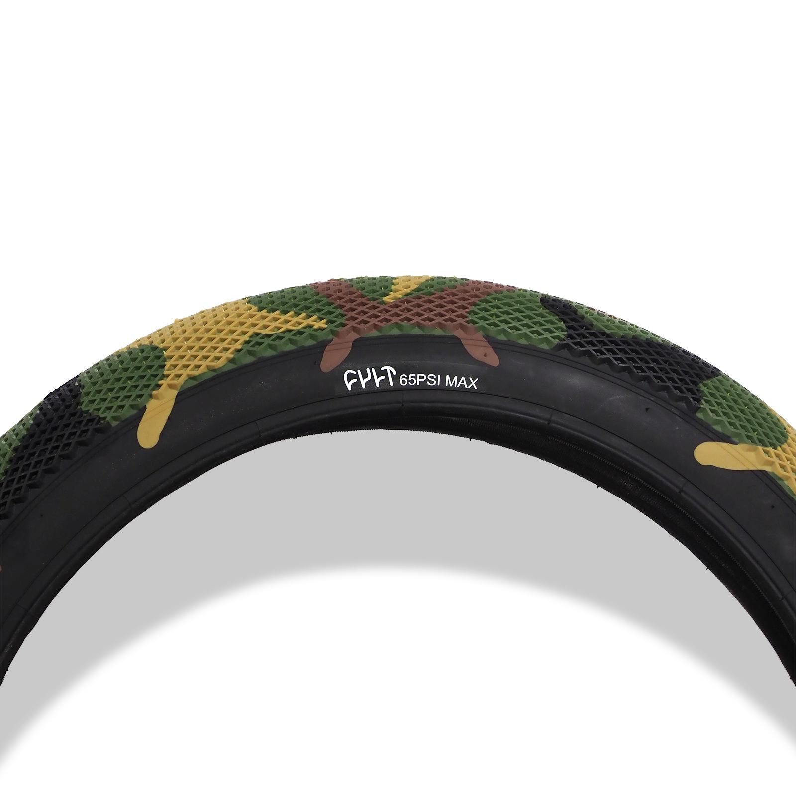 Cult - Vans Tire (20inch / Camo) | Cult BMXタイヤの特別コラボモデル - ParkSIDER