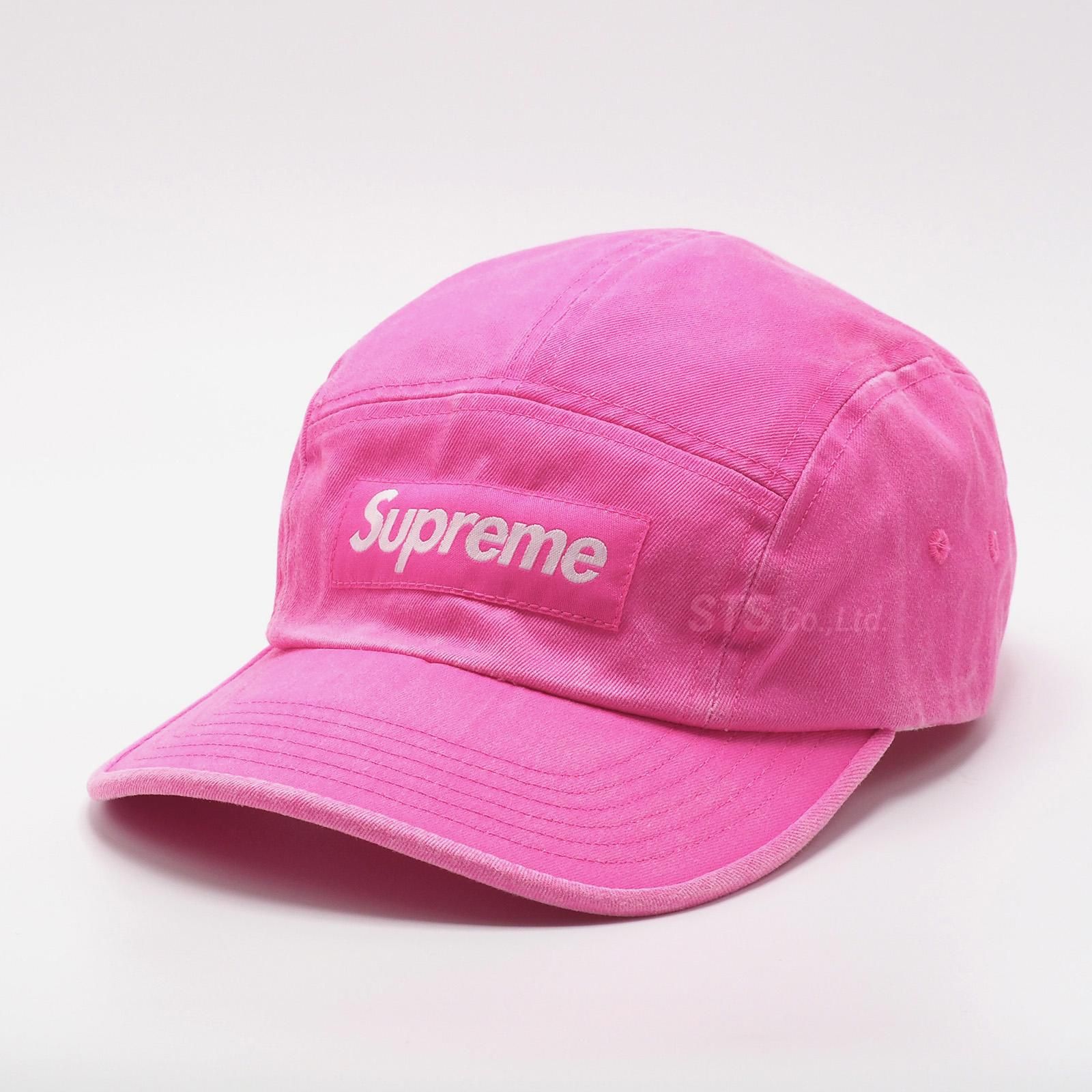 Supreme Washed Chino Twill Camp Cap ピンク夏 Supreme シュプリーム 2024AW Washed Chino Twill Camp Cap