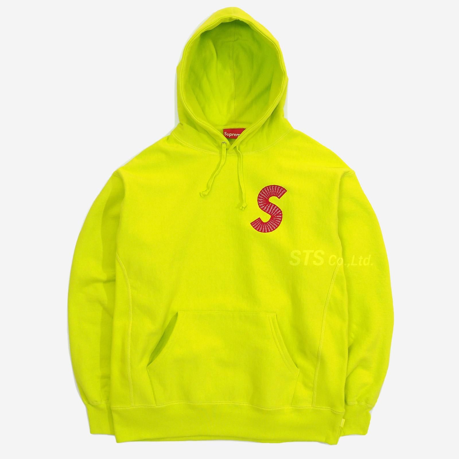 supreme s logo hoodie パーカー Sロゴパーカー 赤 L - www ...