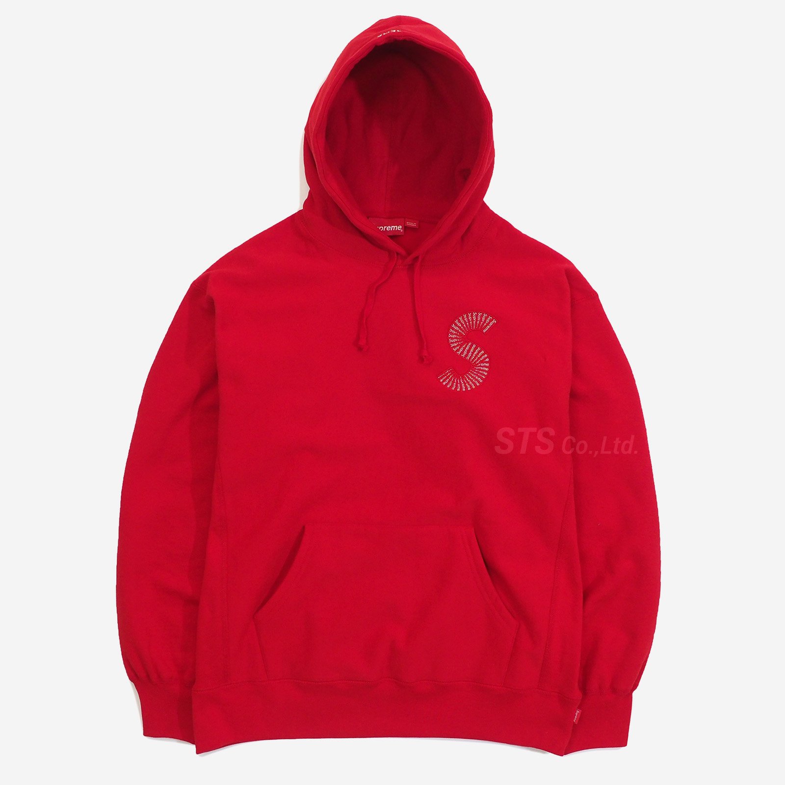 supreme S logo Hooded Sロゴ XL ネイビー