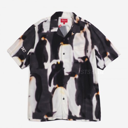 Supreme - Penguins Rayon S/S Shirt