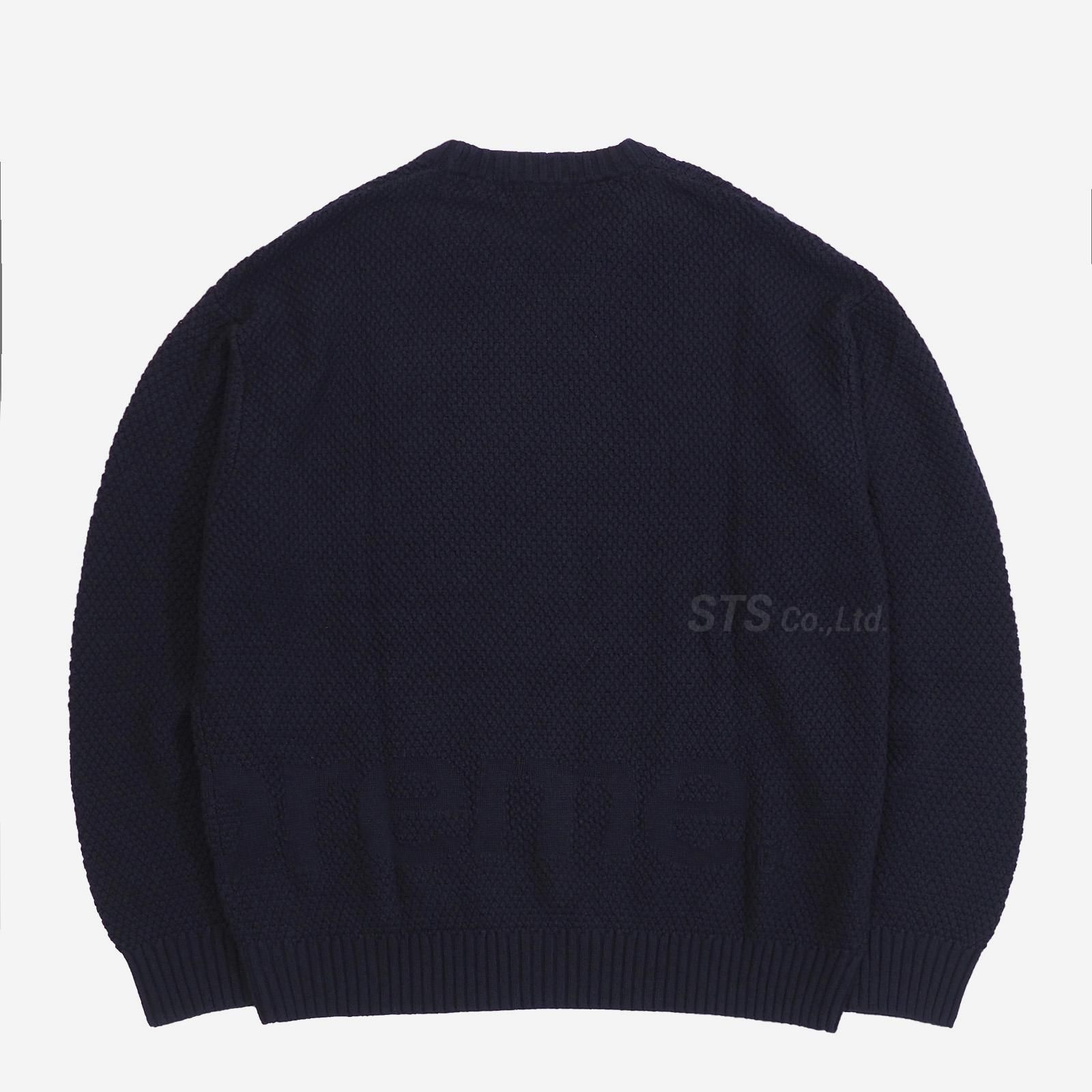 Supreme - Textured Small Box Sweater - ParkSIDER