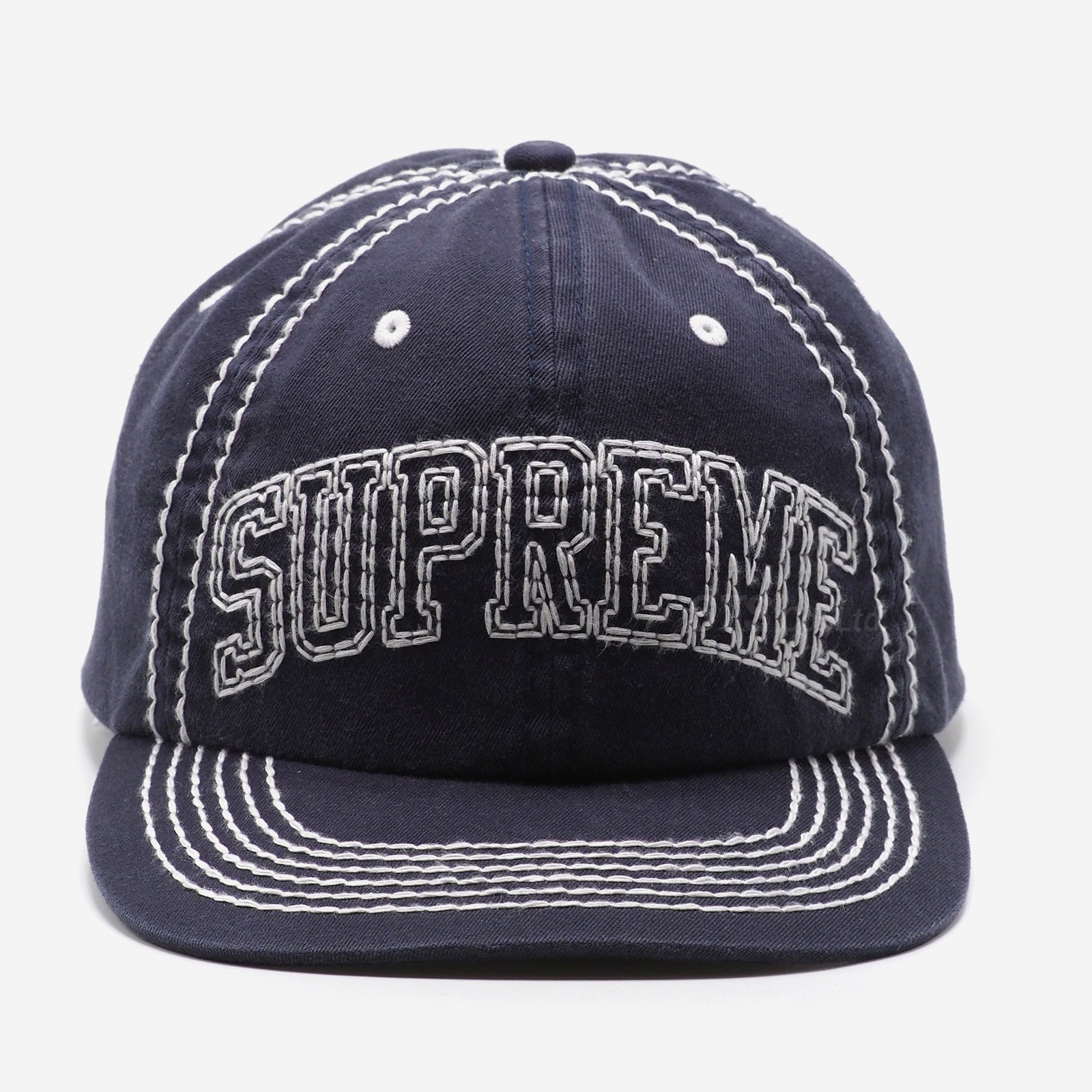 ☆ 20AW Supreme シュプリーム Big Stitch 6-Panel Cap ビッグ