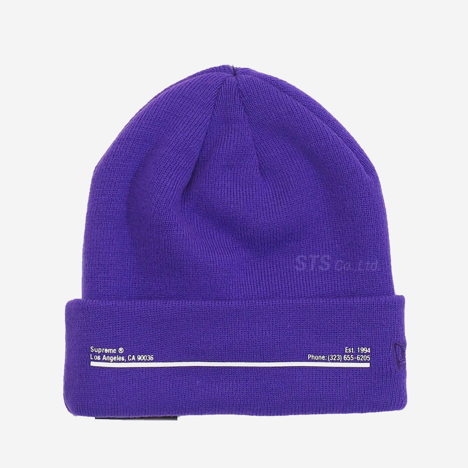 Supreme × New Era Shop Beanie Los Angels Supreme - New Era Shop Beanie - Los Angeles - ParkSIDER