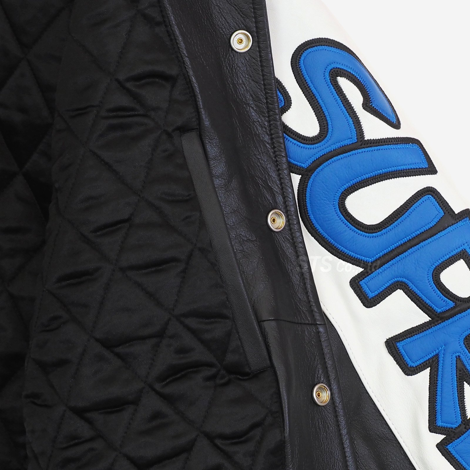 Smurfs™ Leather Varsity Jacket - fall winter 2020 - Supreme