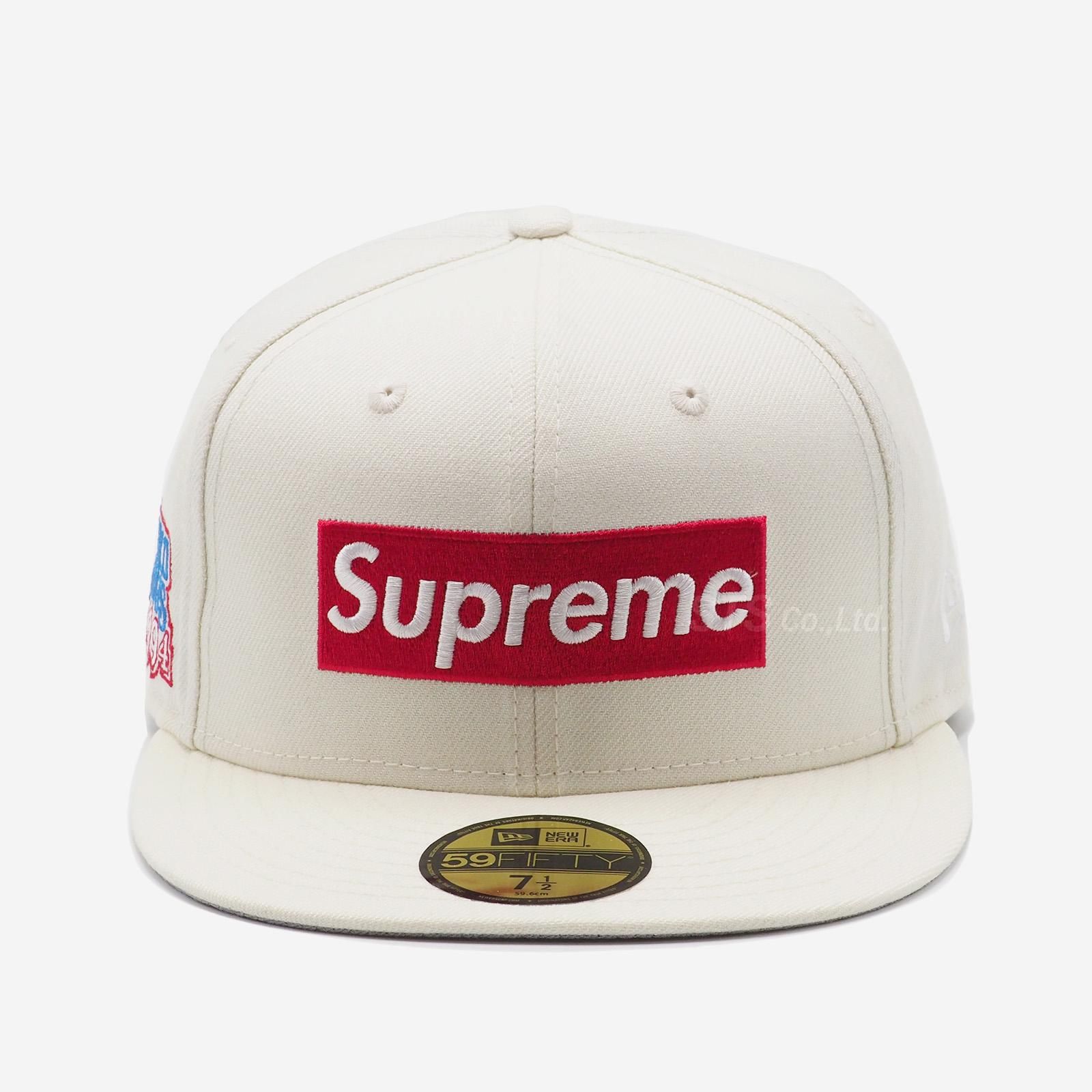 World Famous Box Logo New Era 7 1/4 黒キャップ