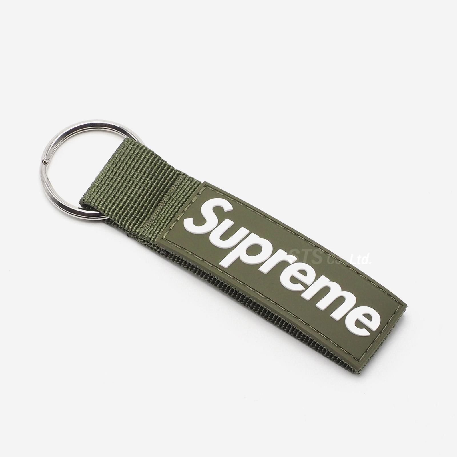 4色セット supreme Webbing Keychain キーチェーン