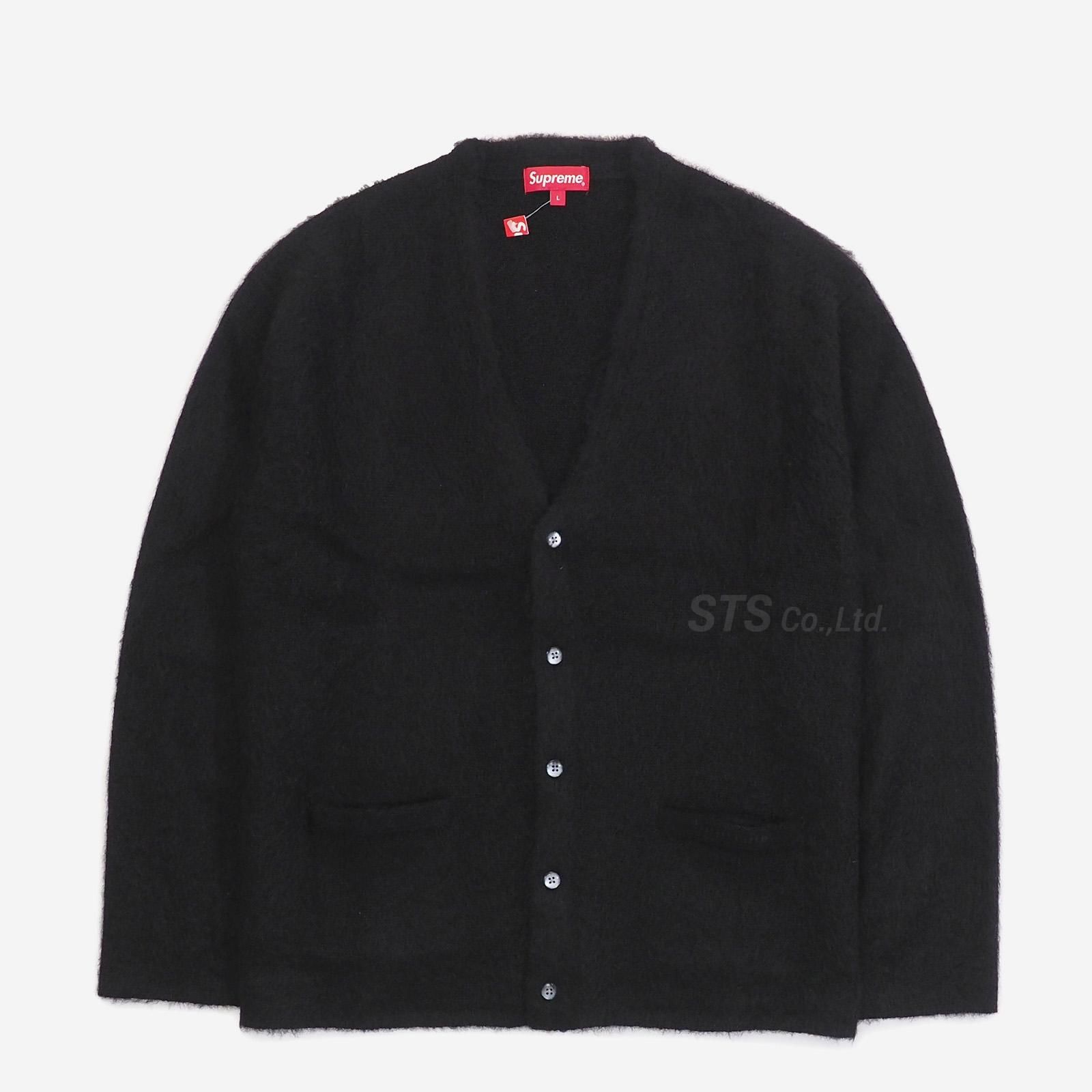 supreme Brushed Mohair Cardigan Lサイズメンズ - カーディガン