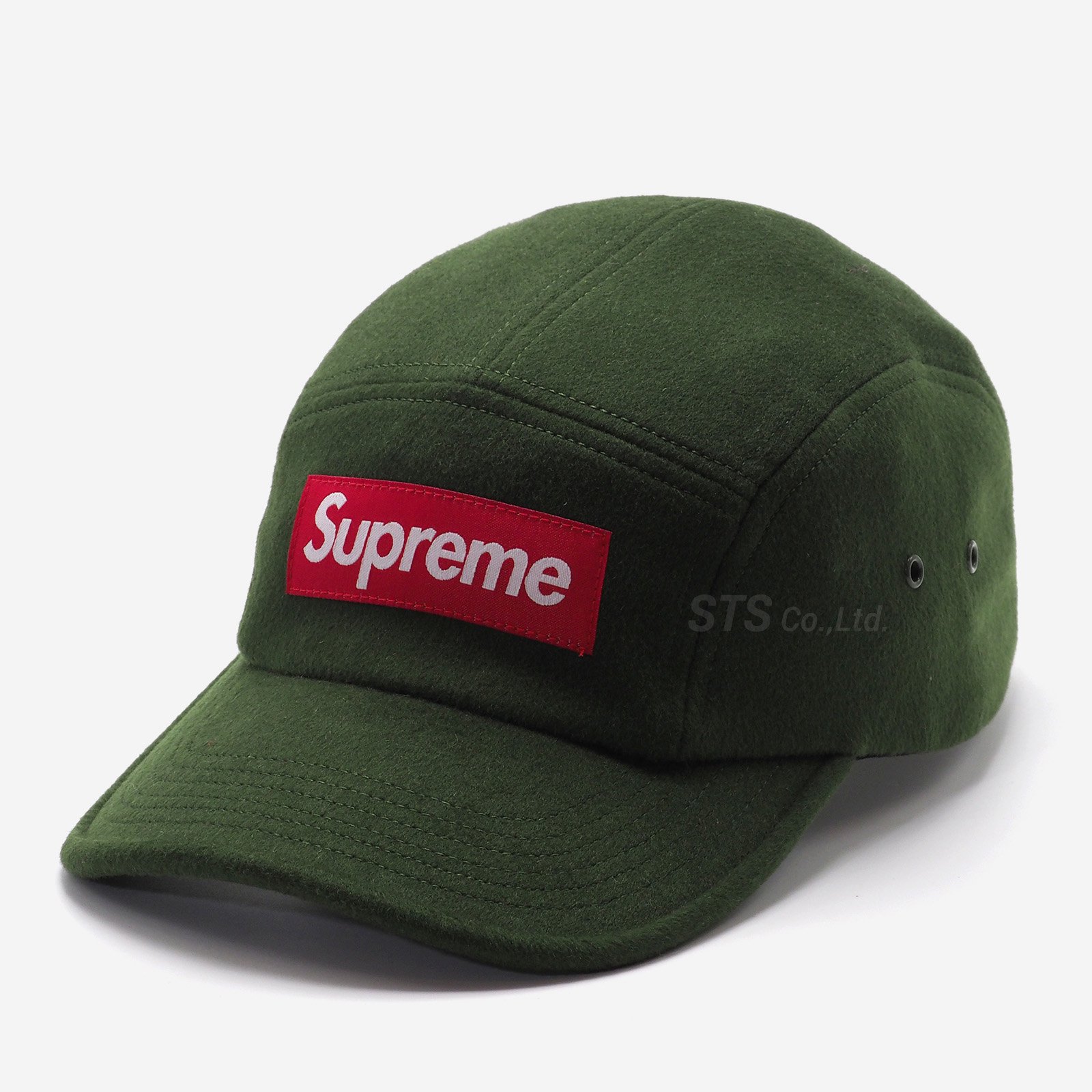 SUPREME ウールキャンプキャップ 緑 - キャップ