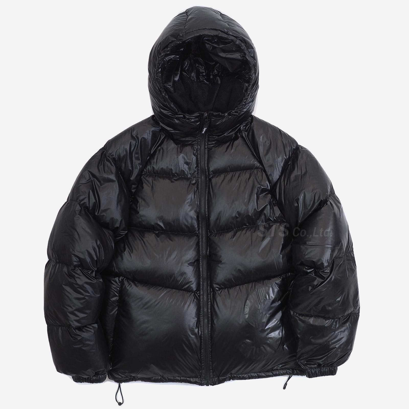 supreme hooded down jacket | vrealitybolivia.com