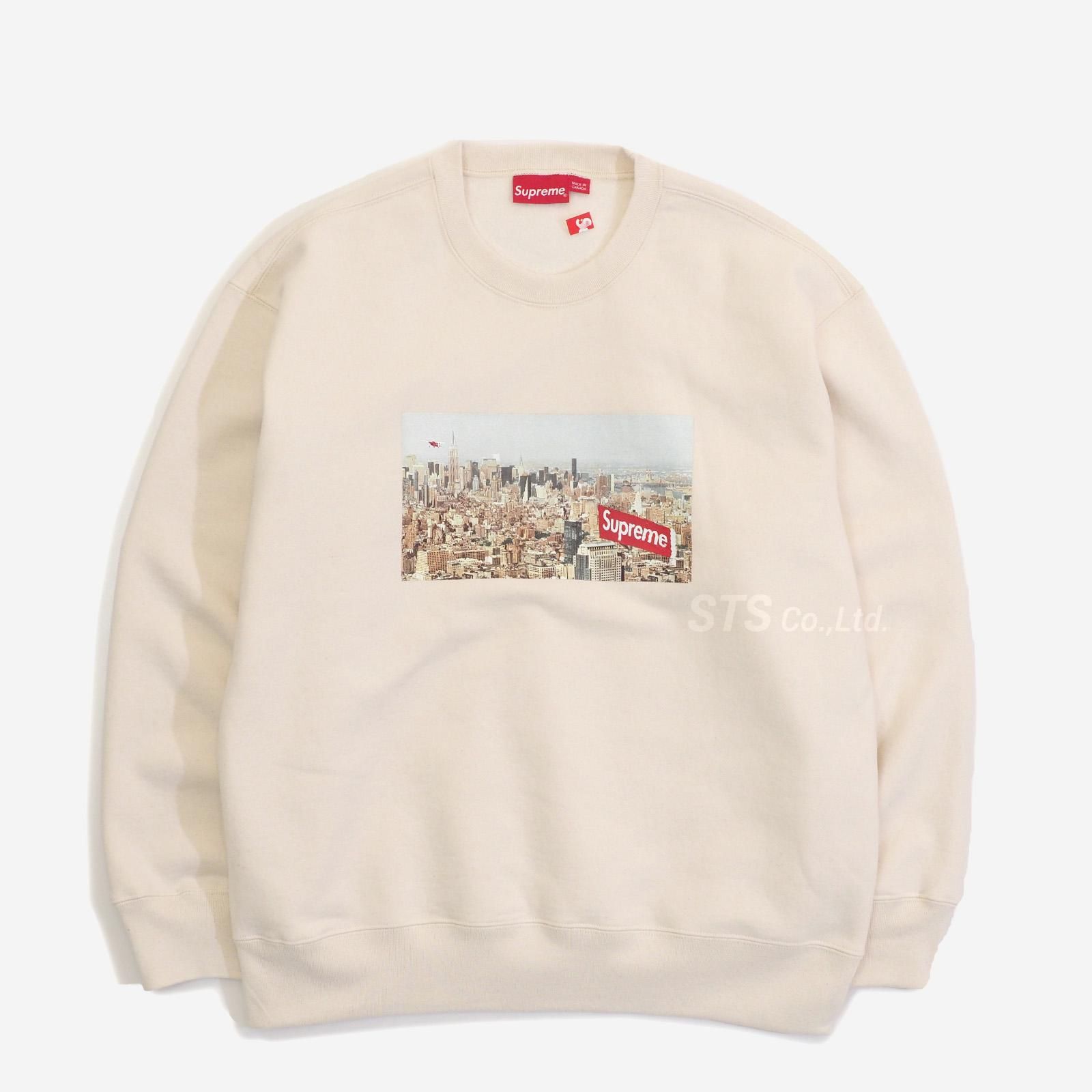 Supreme Aerial Crewneck エアリアルクルーネック ブラック 楽天3年