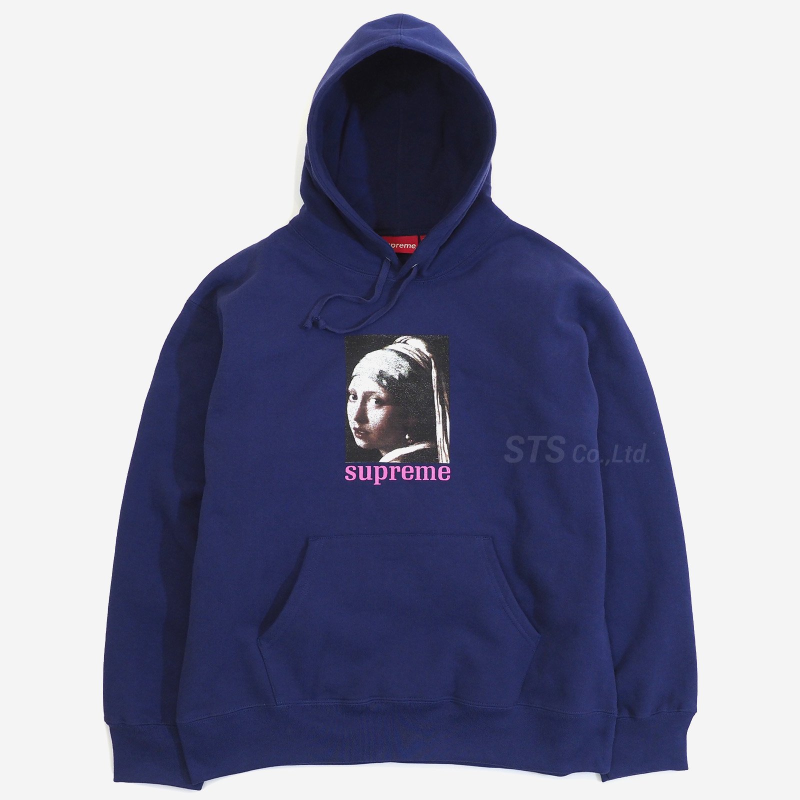 SUPREME Pearl Hooded Sweatshirt L 耳飾りの少女 - トップス