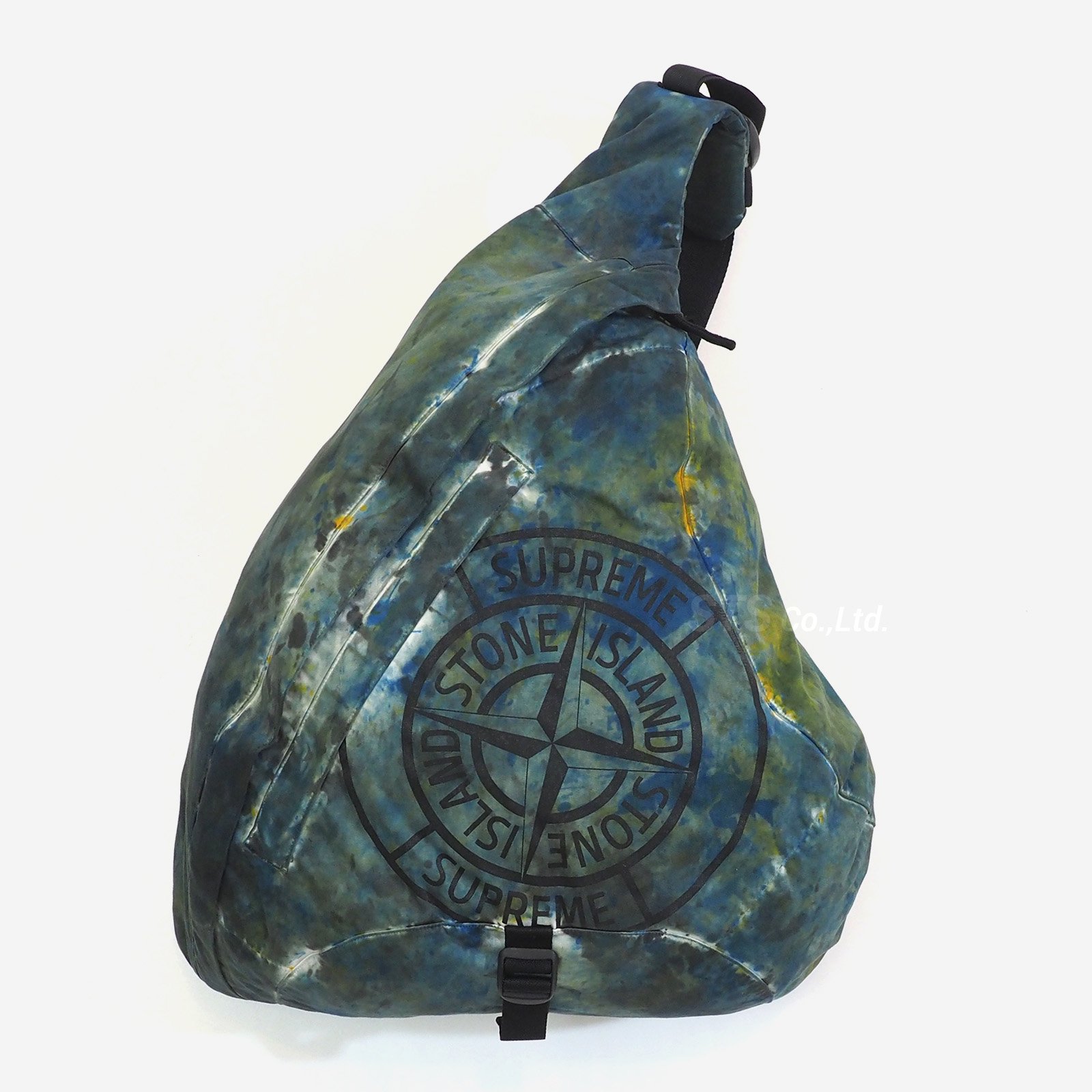 Supreme/Stone Island Painted Camo Nylon Shoulder Bag - ParkSIDER