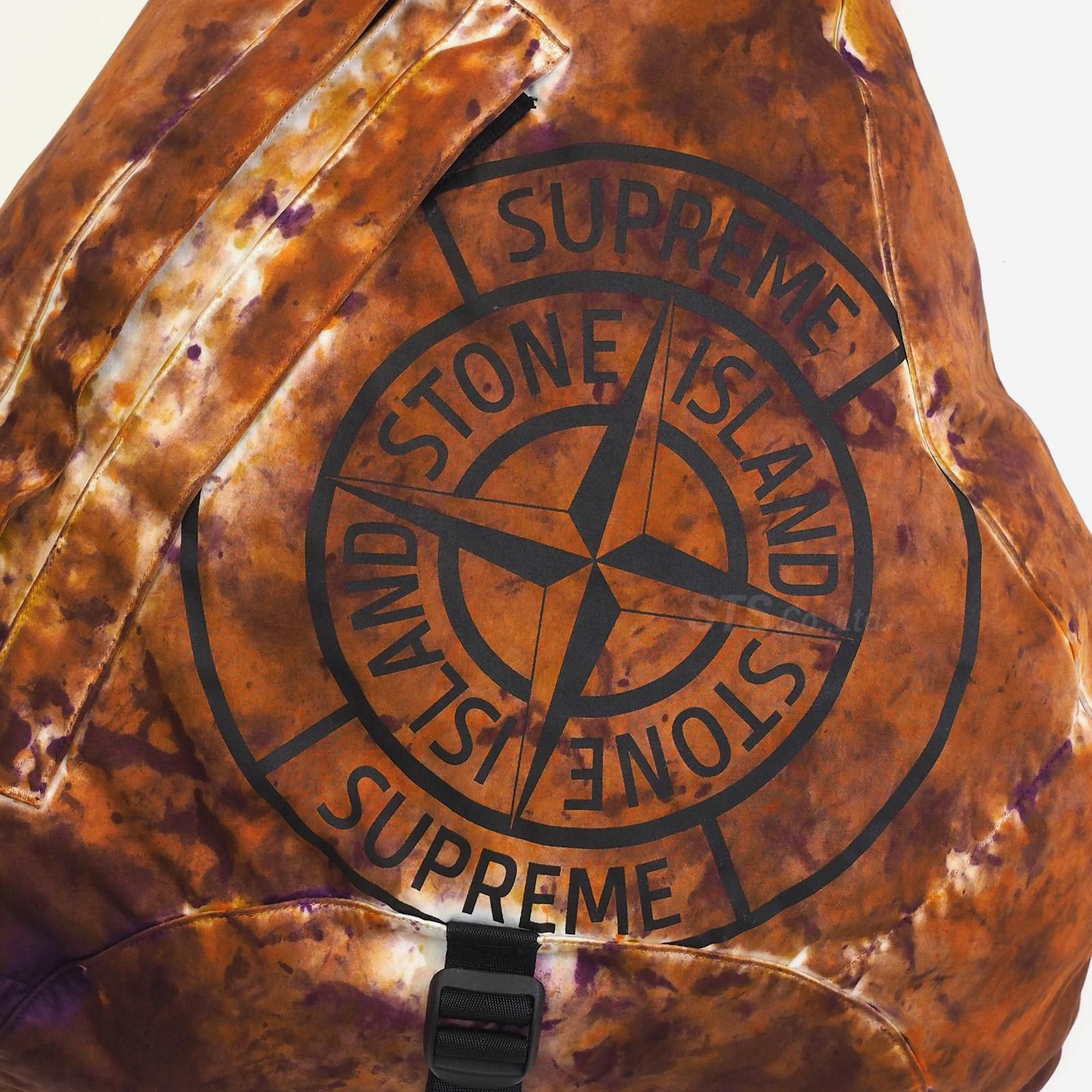 Supreme/Stone Island Painted Camo Nylon Shoulder Bag - ParkSIDER