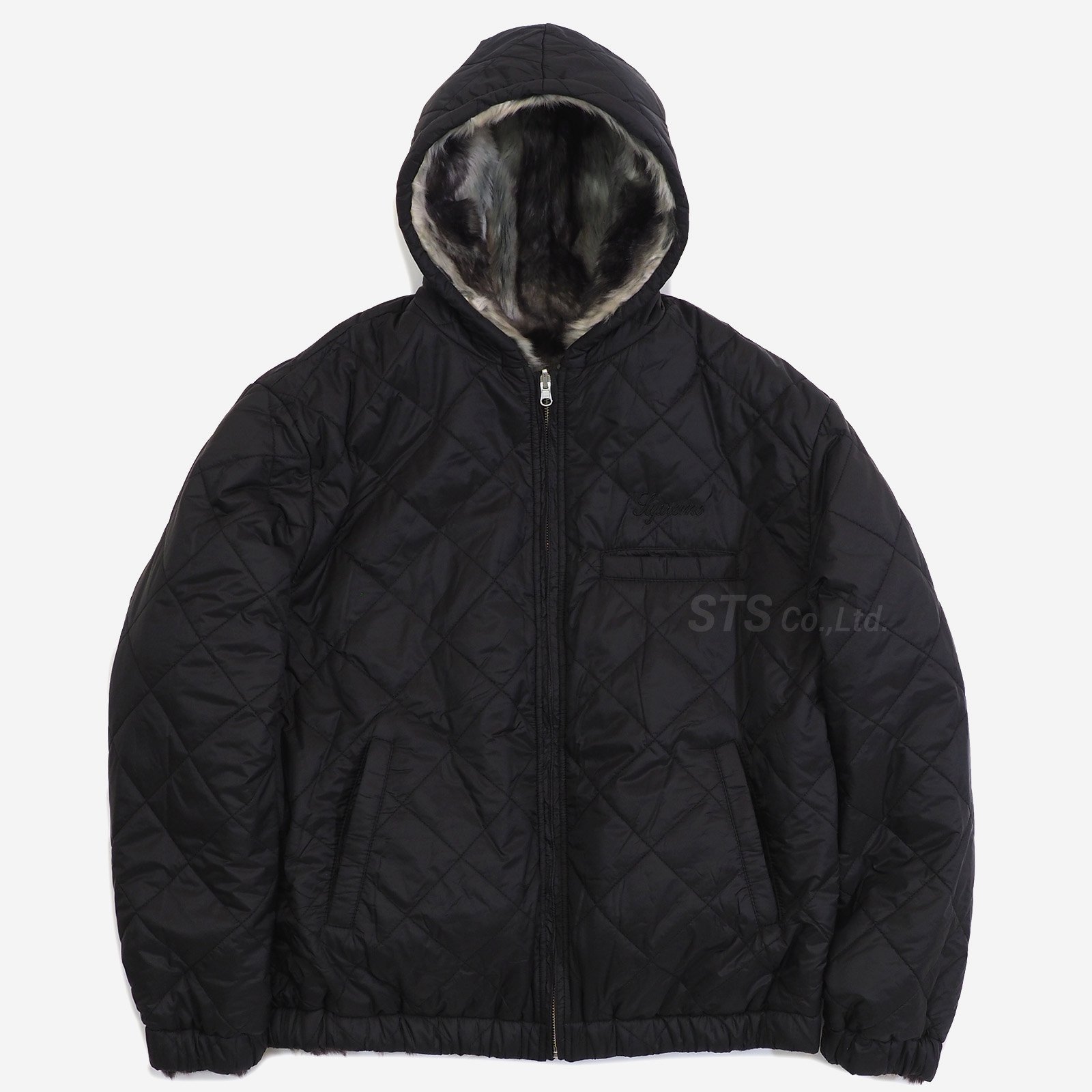 Supreme - Faux Fur Reversible Hooded Jacket - ParkSIDER