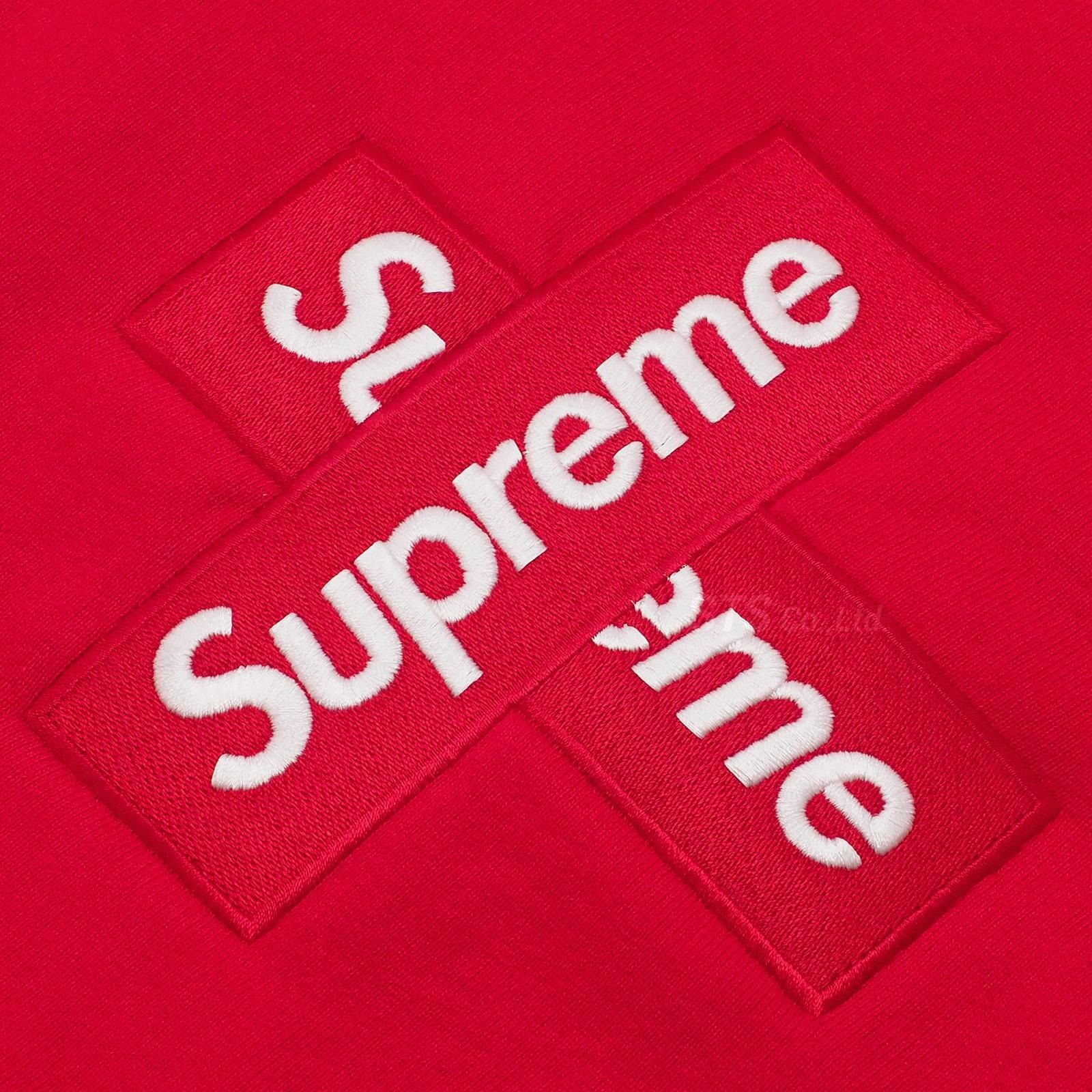 Supreme - Cross Box Logo Hooded Sweatshirt - ParkSIDER