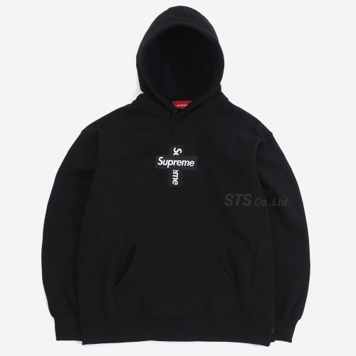 Supreme - Cross Box Logo Hooded Sweatshirt