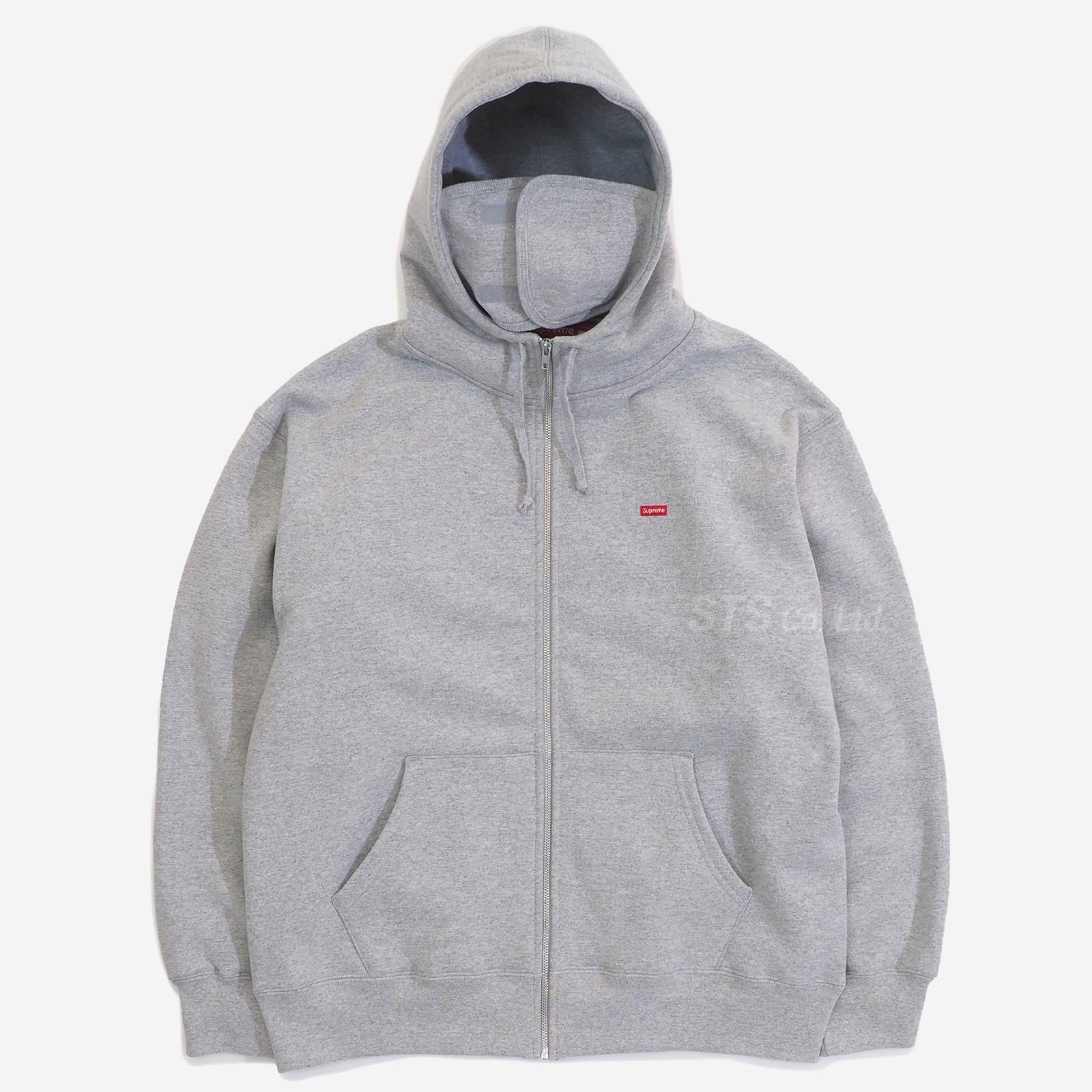 Supreme - Small Box Facemask Zip Up Hooded Sweatshirt - ParkSIDER