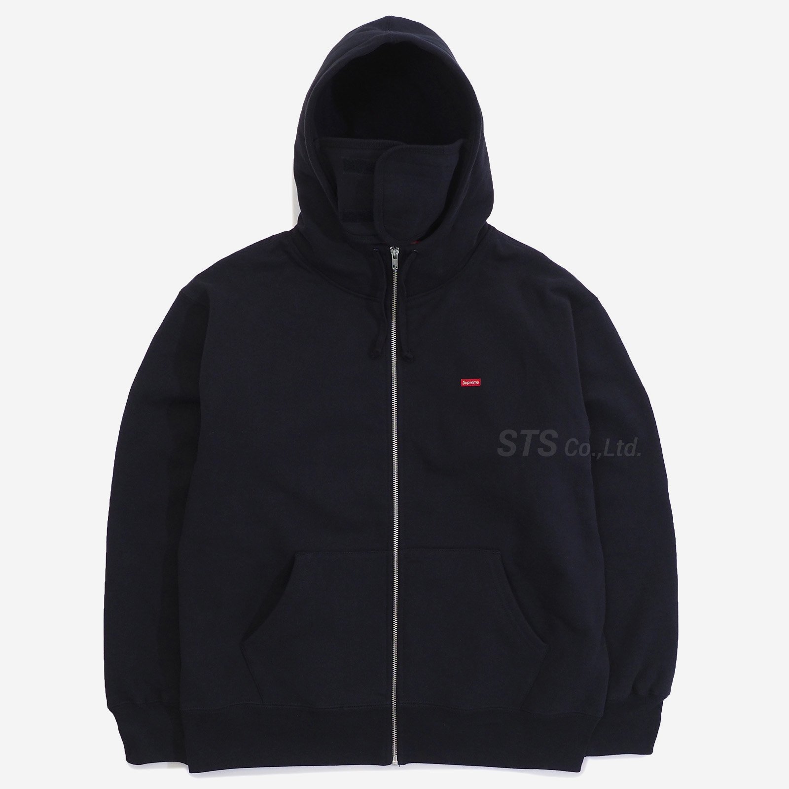 Supreme - Small Box Facemask Zip Up Hooded Sweatshirt - ParkSIDER