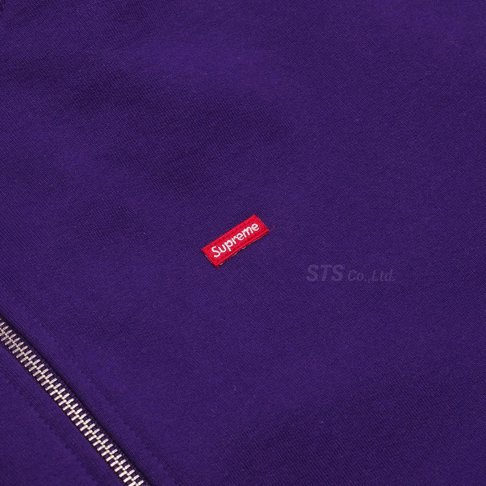Supreme - Small Box Facemask Zip Up Hooded Sweatshirt