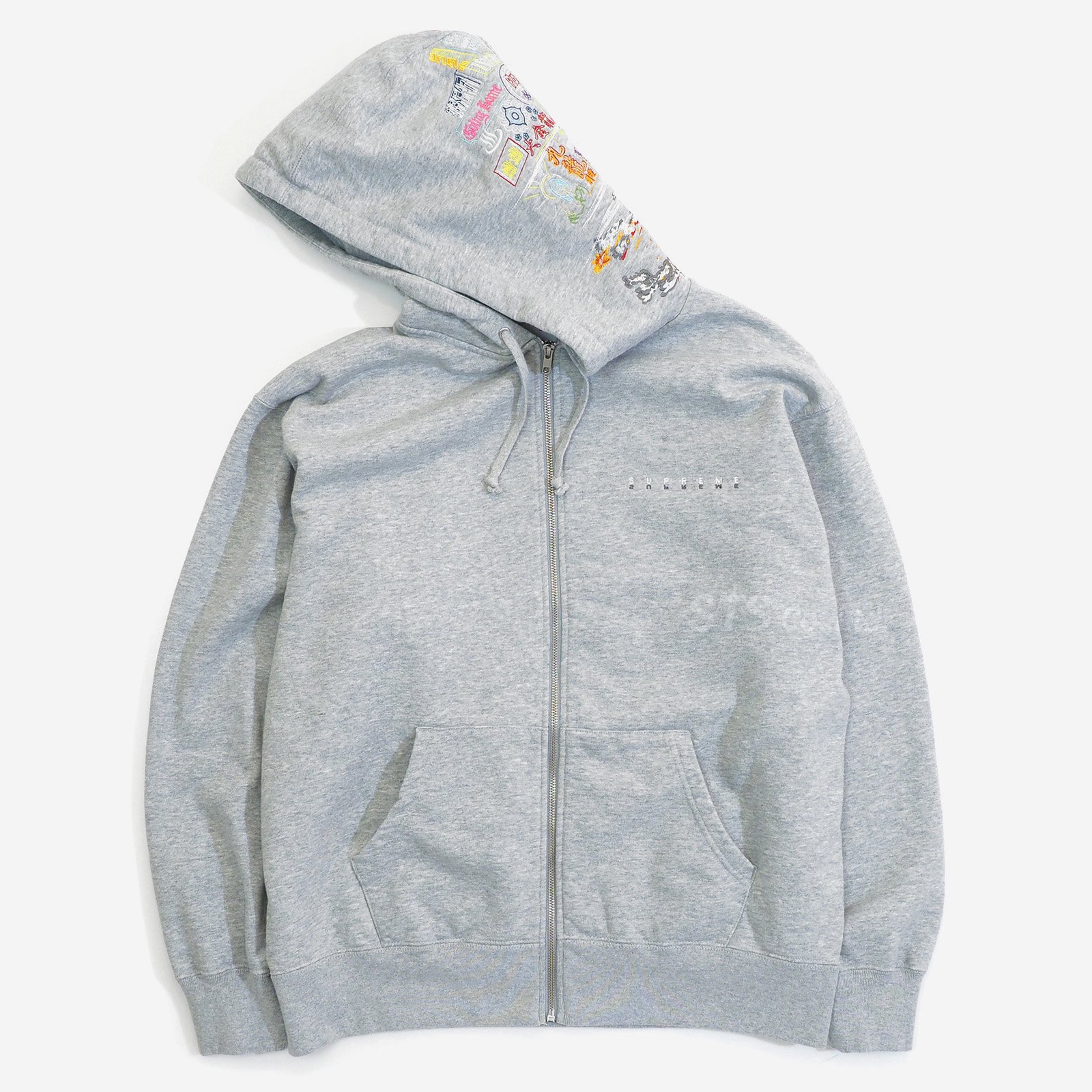 Supreme - Globe Zip Up Hooded Sweatshirt - ParkSIDER