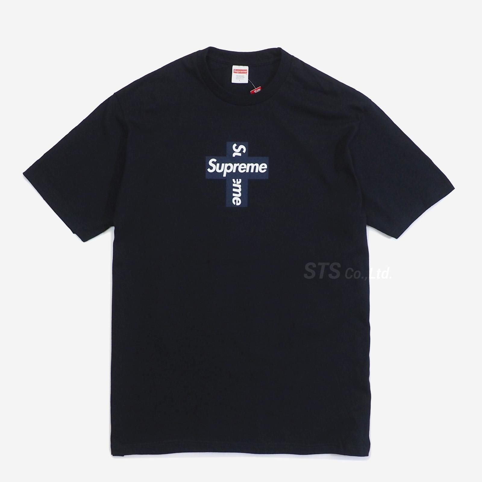 Supreme Cross Box Logo Tee ボックス白L