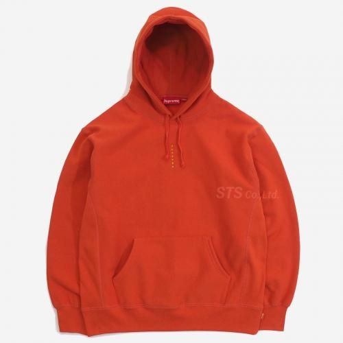 Supreme - Micro Logo Hooded Sweatshirt