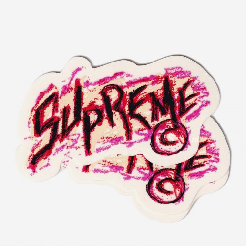 Supreme - Scratch Sticker