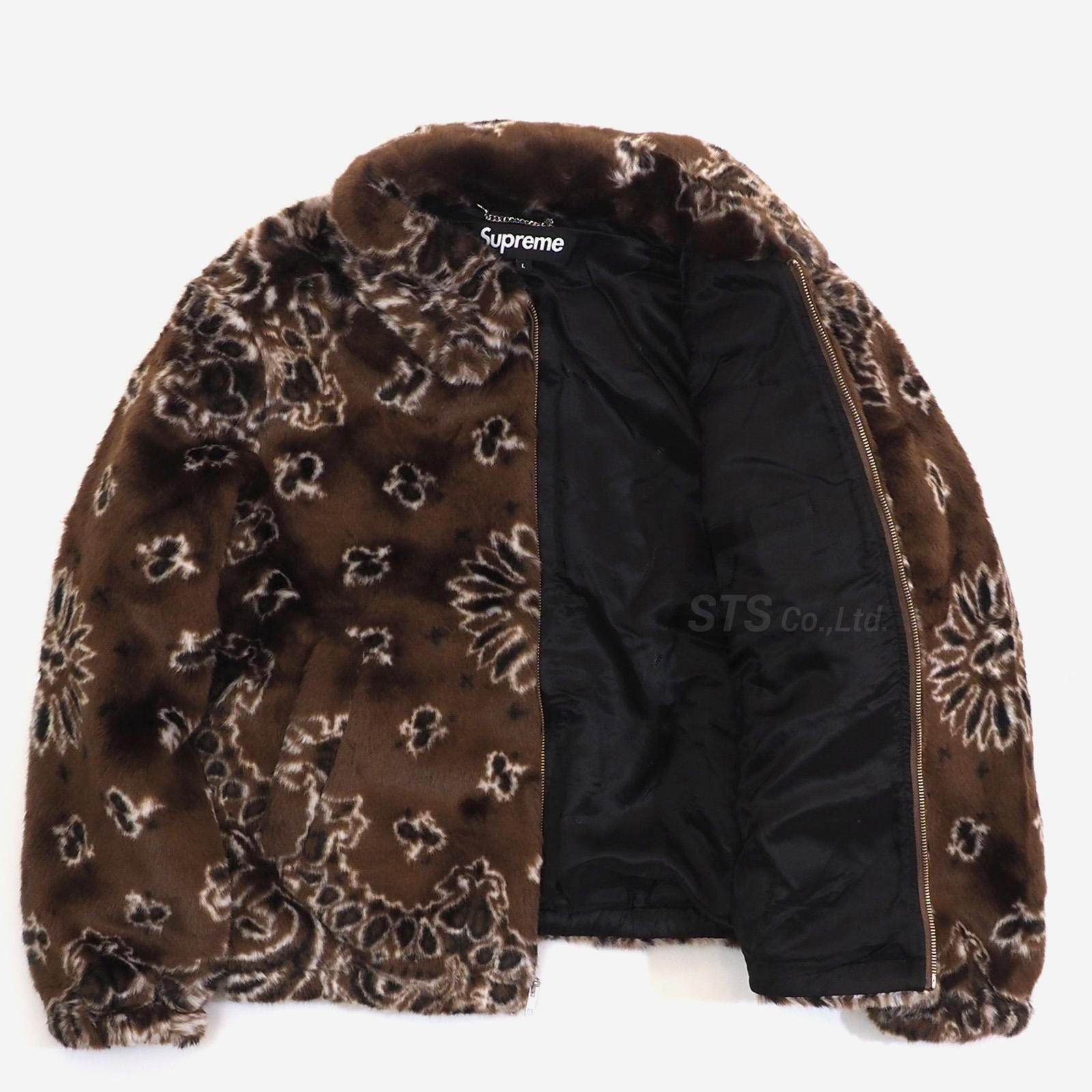 Supreme - Bandana Faux Fur Bomber Jacket - ParkSIDER